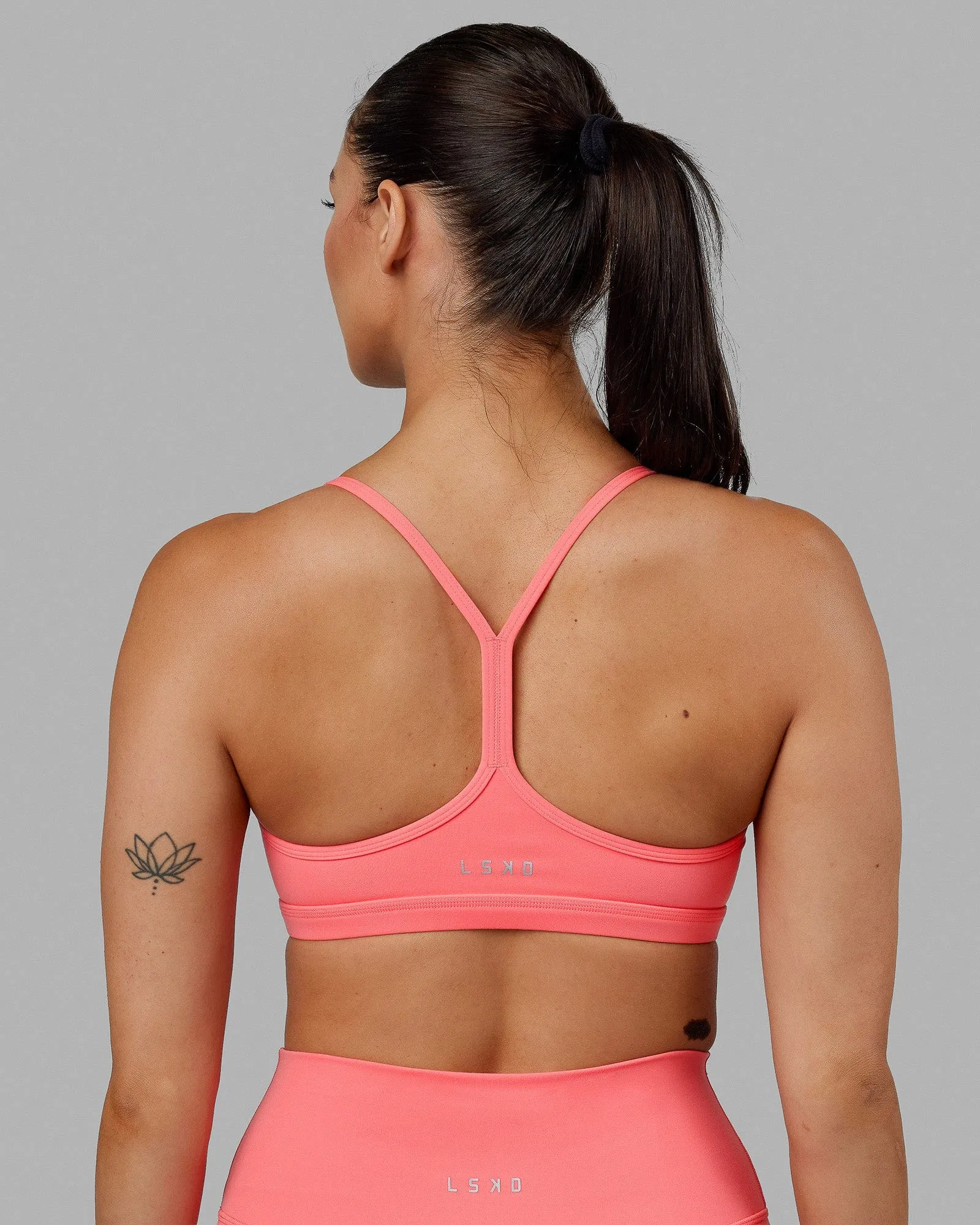 Fundamental Sports Bra - Coral sold by LSKD