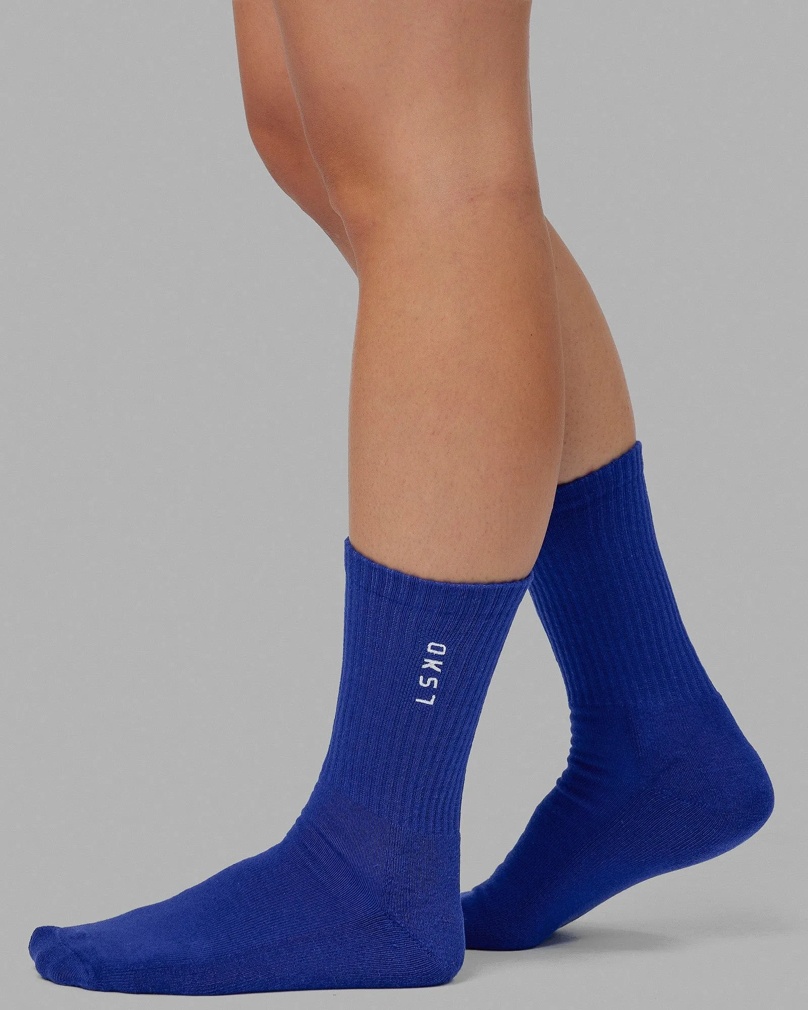 Signal Crew Socks 3 Pack - Impact Orange/Galactic Cobalt/Magenta sold by LSKD product image thumbnail 2