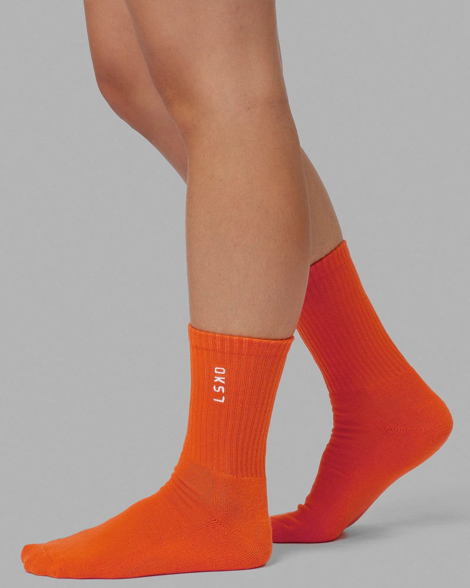 Signal Crew Socks 3 Pack - Impact Orange/Galactic Cobalt/Magenta sold by LSKD product image thumbnail 3