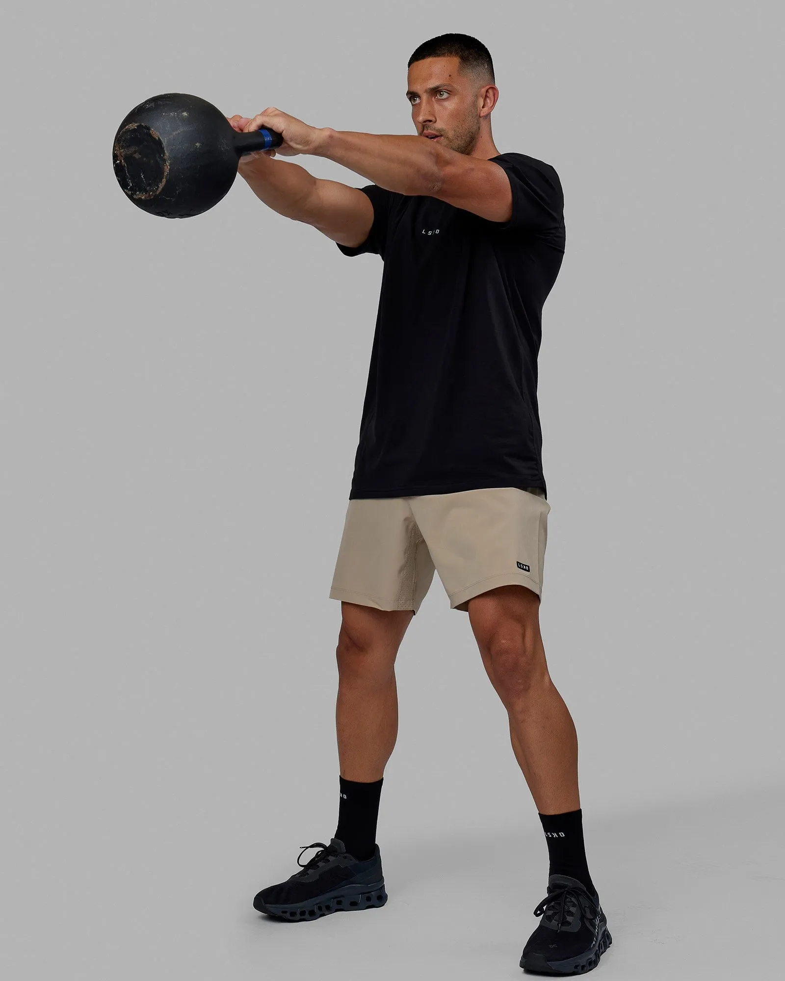 Rep 7'' Performance Short - Taupe sold by LSKD