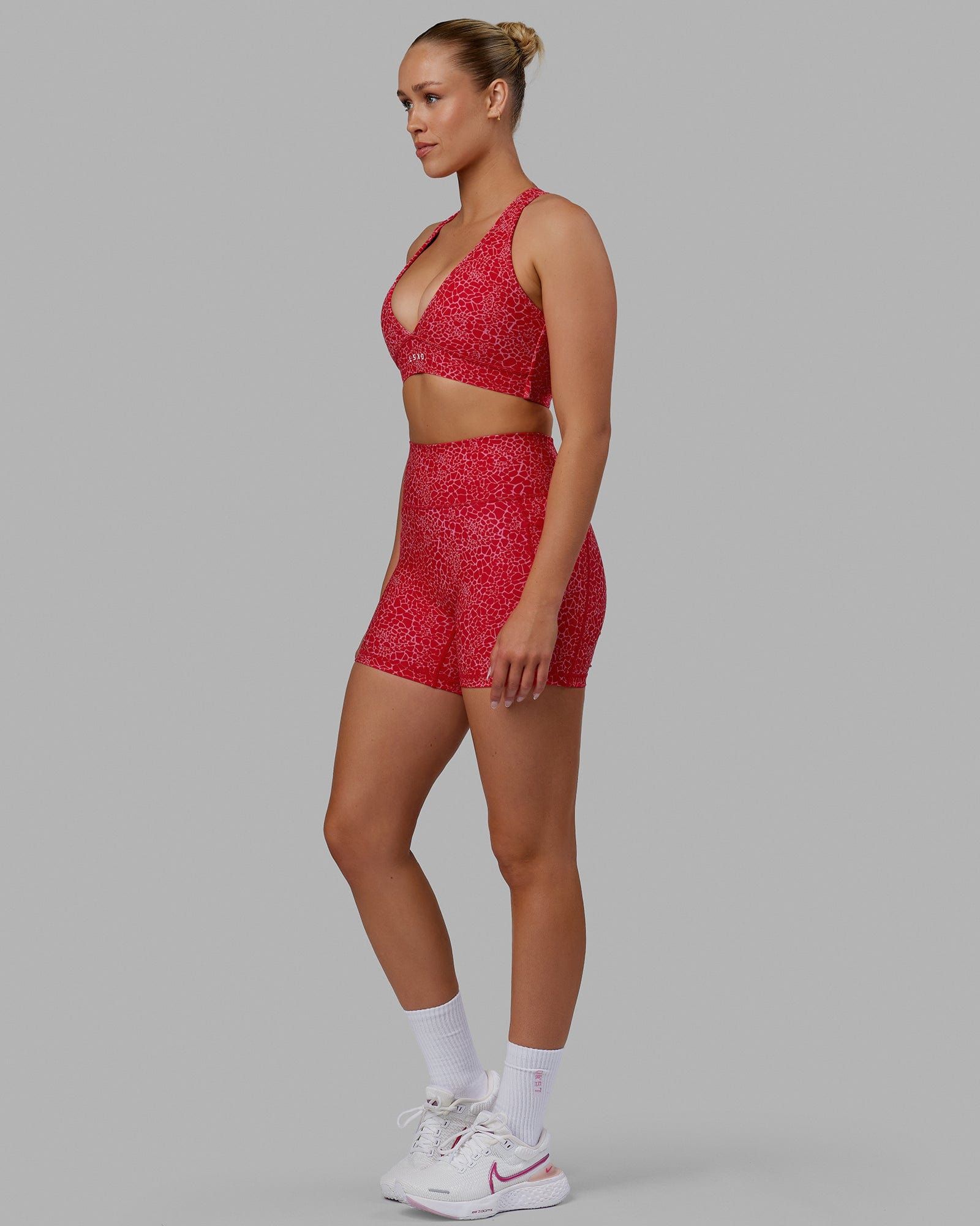 Fusion X-Short Tights - Pink Vitality sold by LSKD product image thumbnail 3
