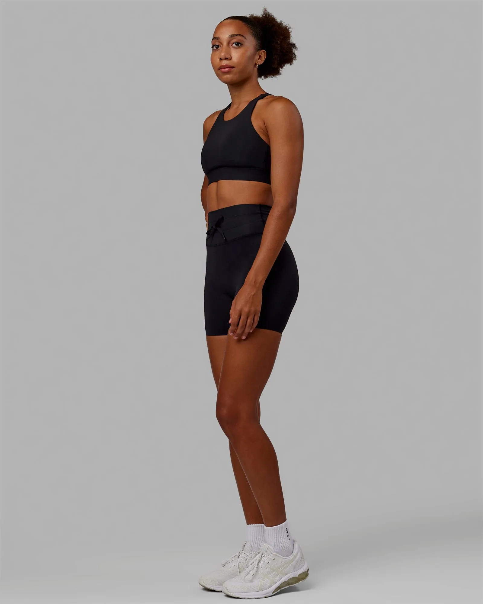 Resistance Ribbed Sports Bra - Black sold by LSKD product image thumbnail 3