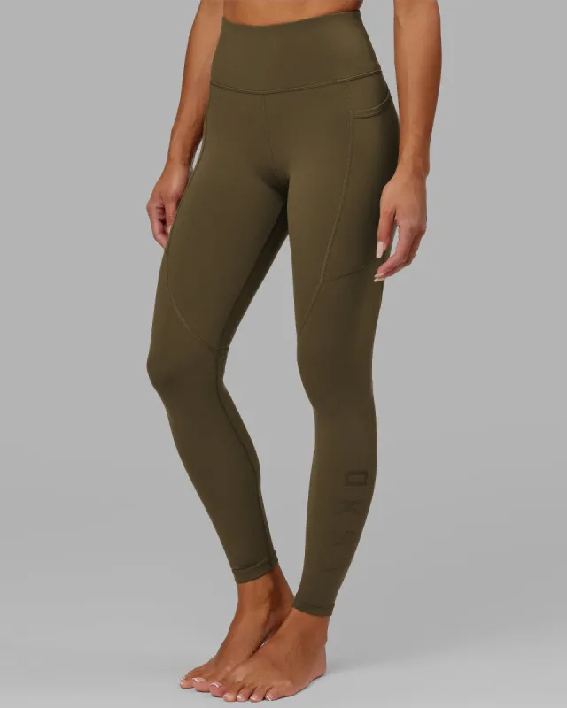 Rep Full Length Tights - Army Green sold by LSKD