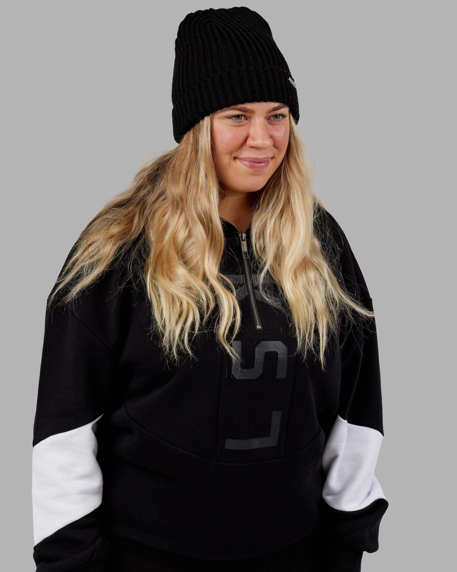 Alpine Beanie - Black sold by LSKD