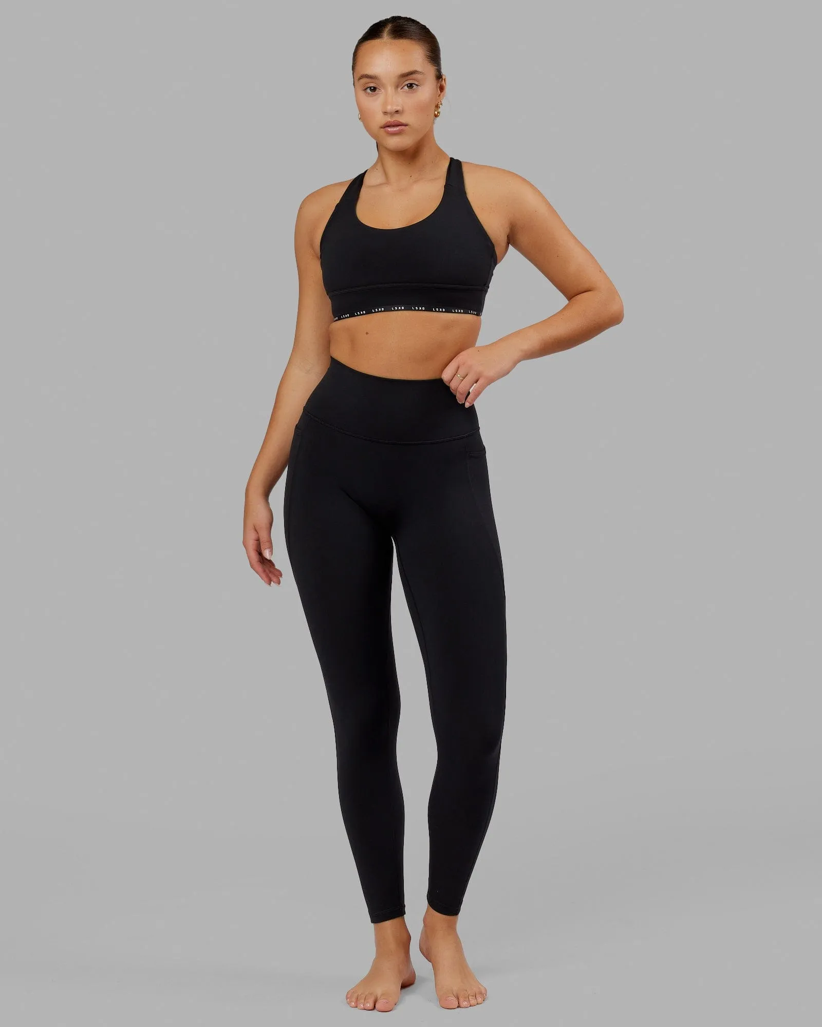 O.G. Fusion Full Length Tight with Pockets - Black sold by LSKD