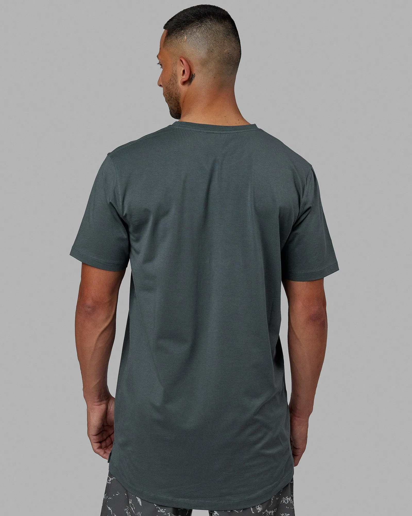 Deluxe PimaFLX Tee - Storm sold by LSKD product image thumbnail 4