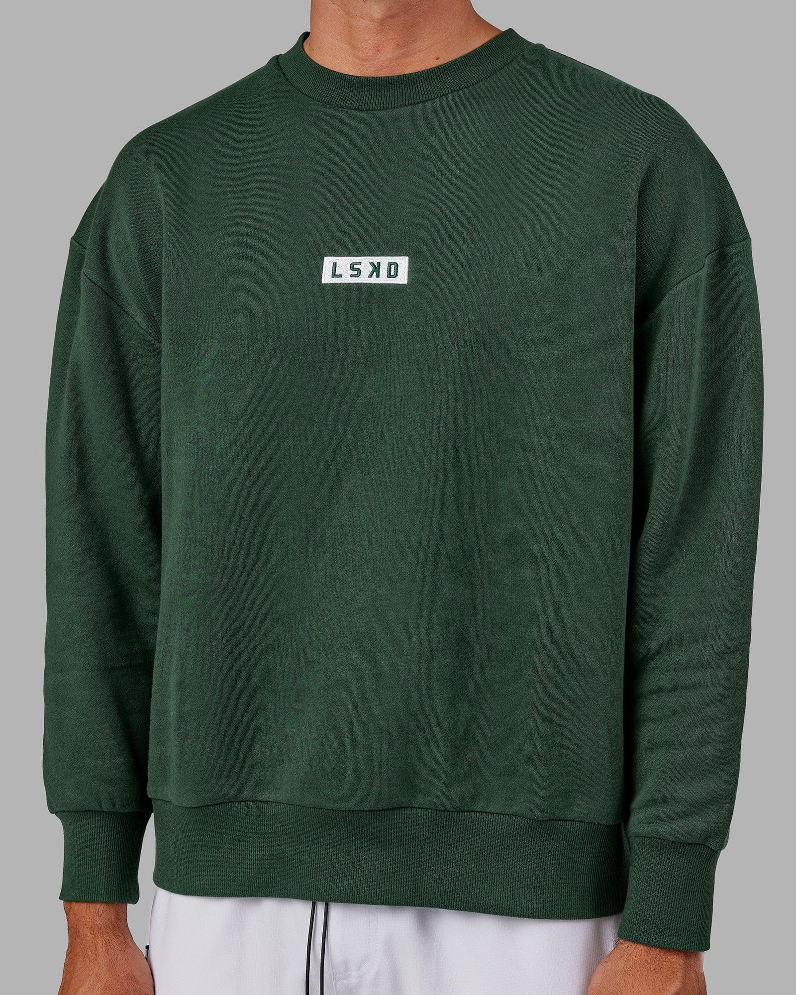 Unisex Cornerstone Sweater Oversize - Pineneedle sold by LSKD product image thumbnail 5