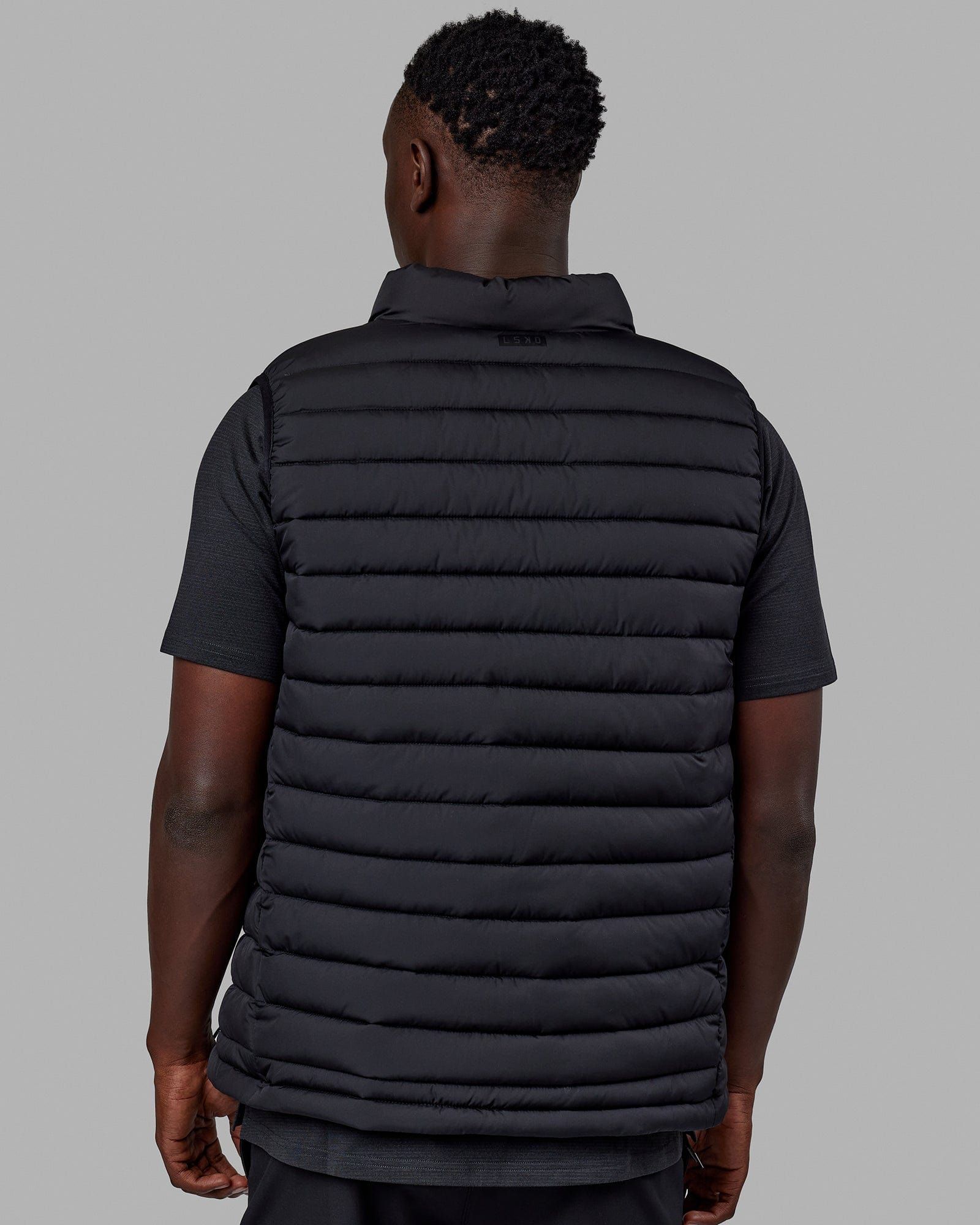 All Day Puffer Vest - Black sold by LSKD product image thumbnail 4