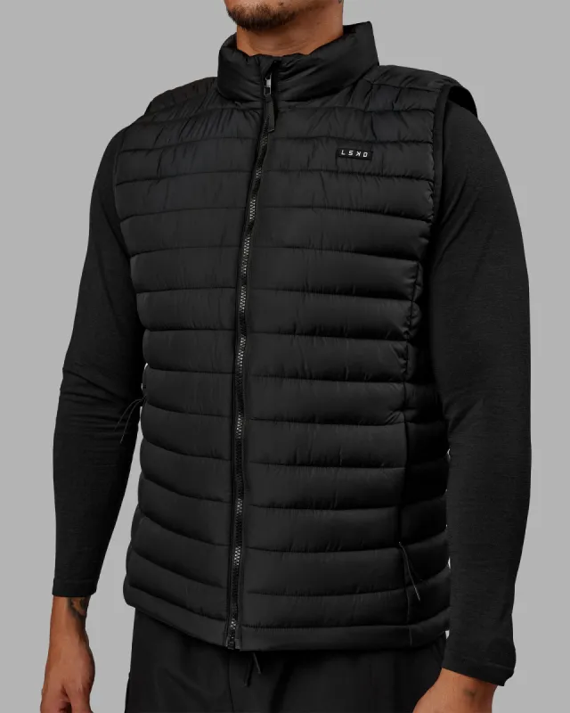 All-day Puffer Vest - Black sold by LSKD