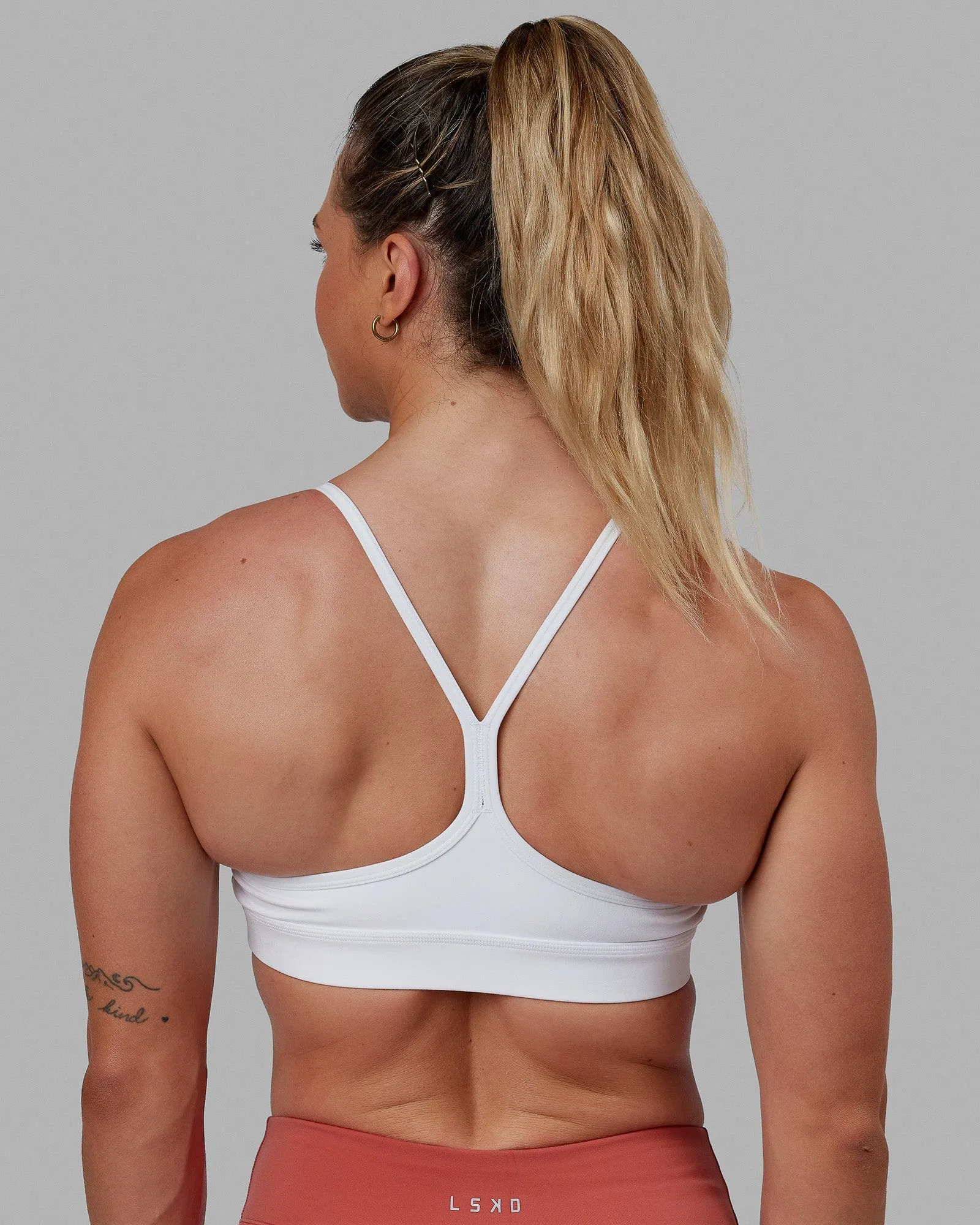 Lift Sports Bra - White sold by LSKD product image thumbnail 2