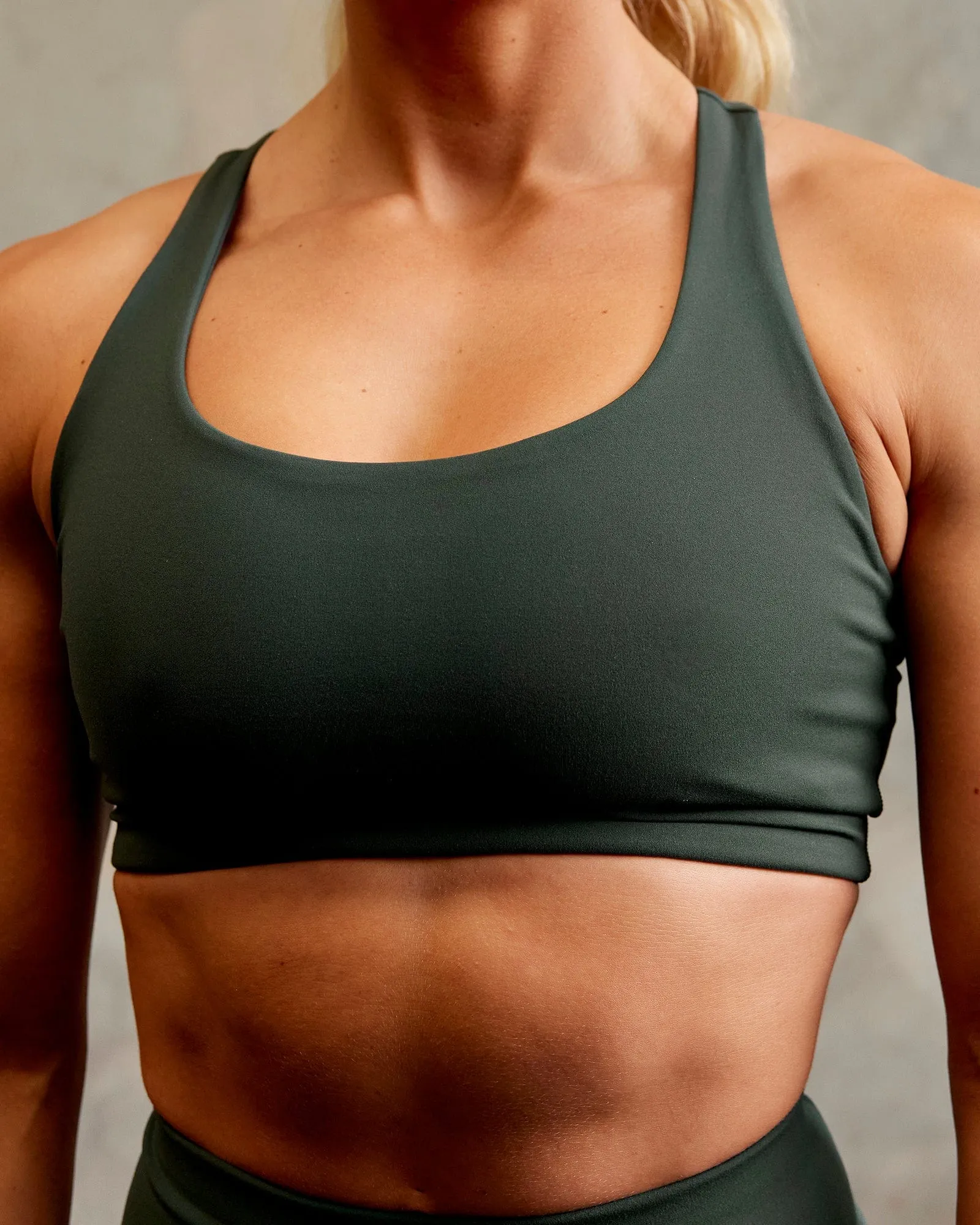 Ace Long Line Bra - Vital Green sold by LSKD