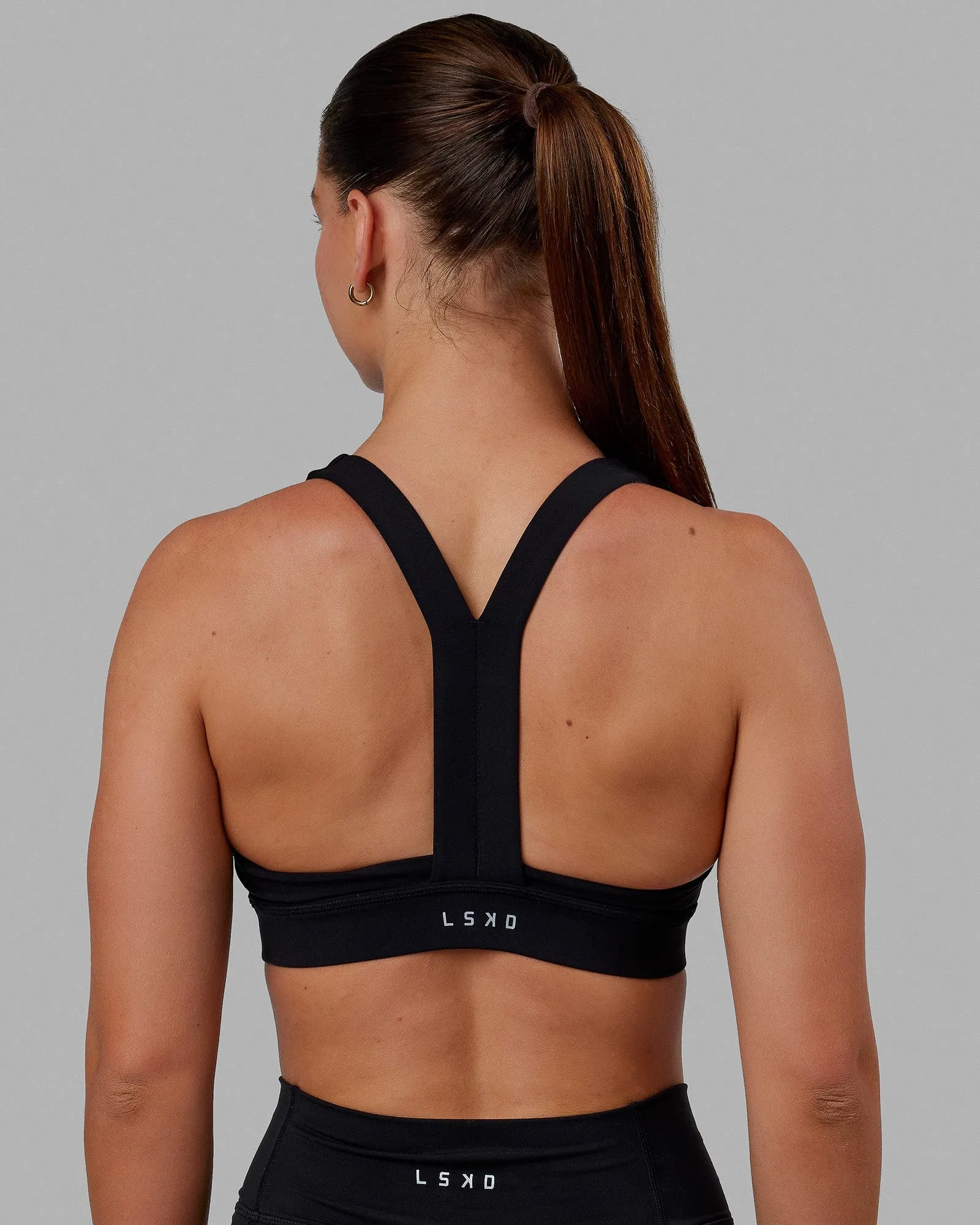 Advance Sports Bra - Black sold by LSKD product image thumbnail 2