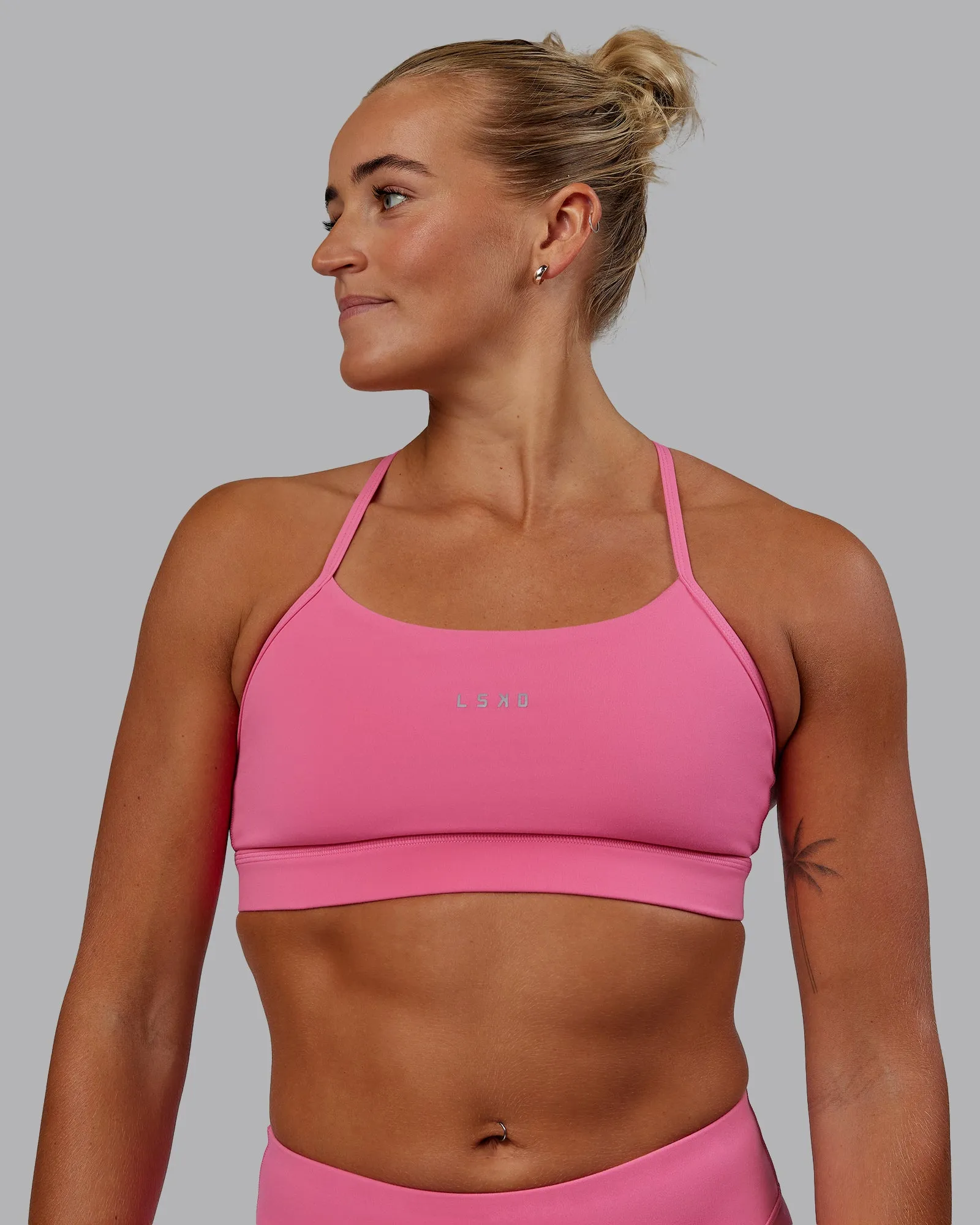 Lift Sports Bra - Carmine Rose sold by LSKD product image thumbnail 4