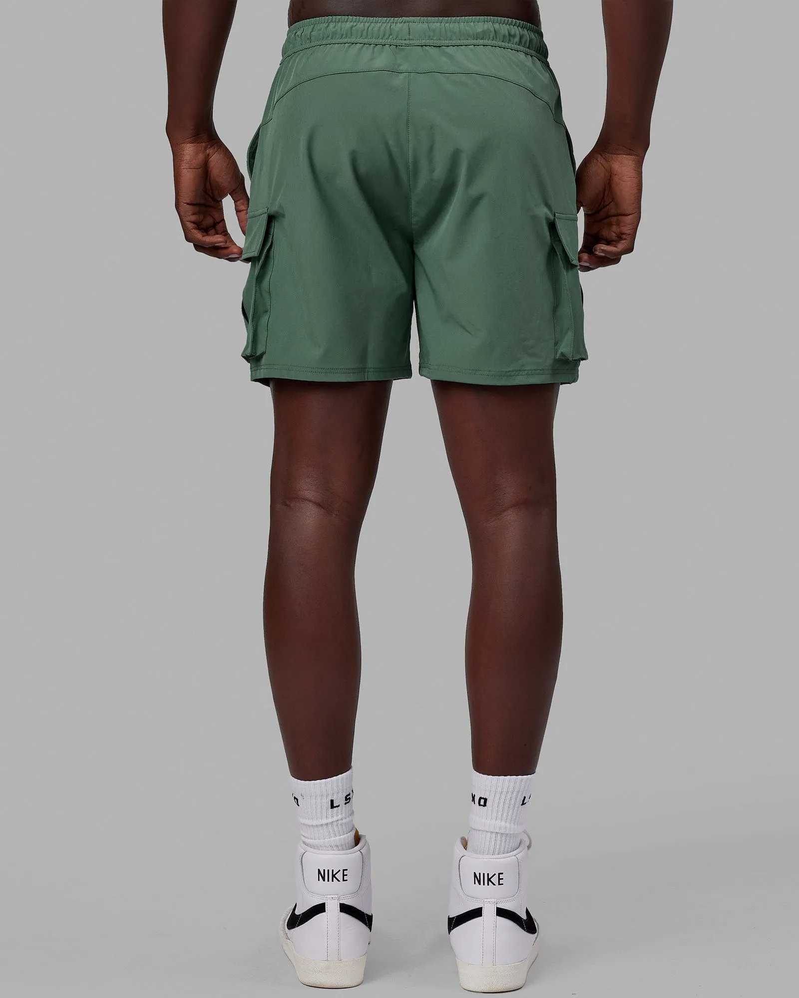 Energy Stretch 6" Performance Cargo Shorts - Dark Forest sold by LSKD product image thumbnail 4