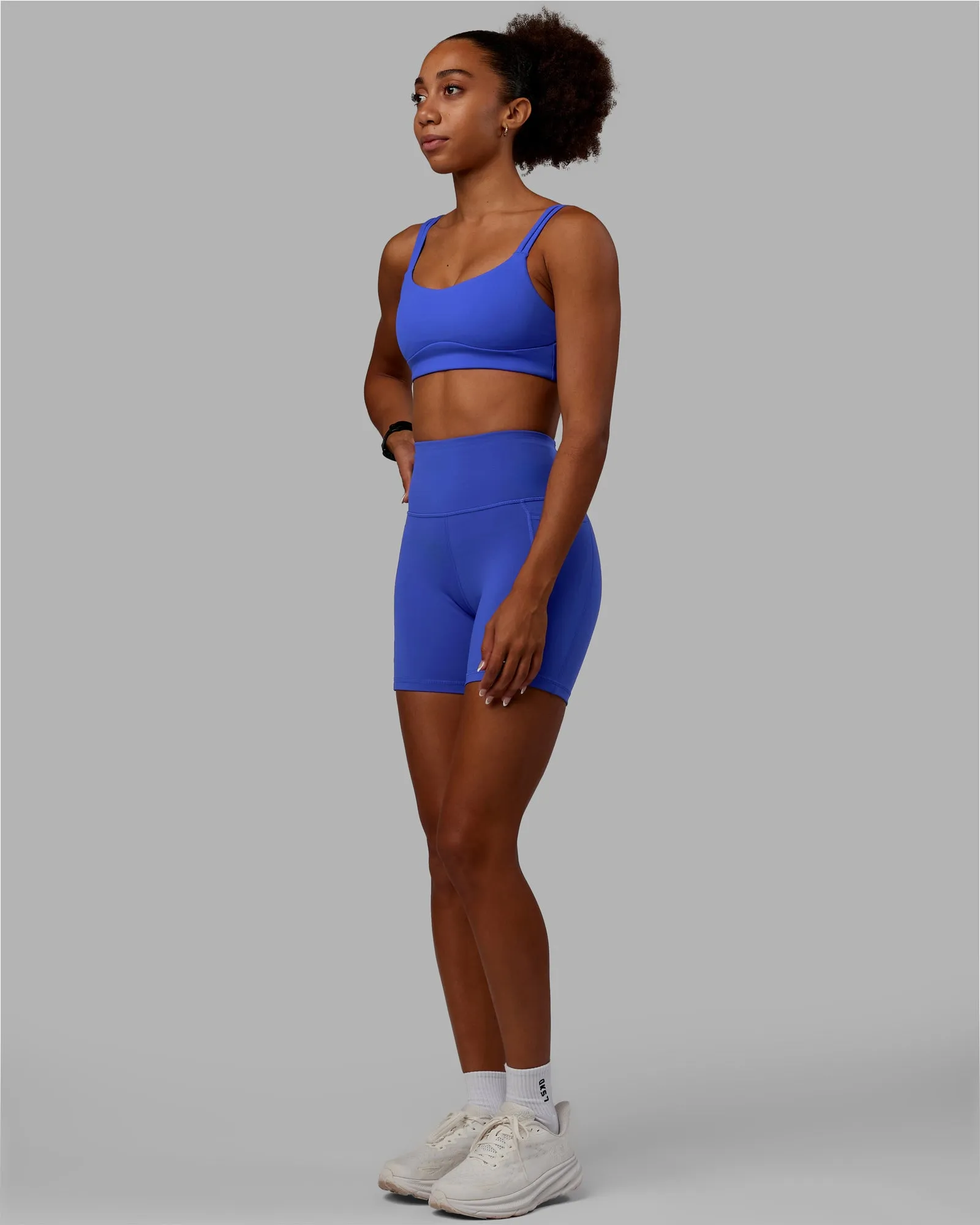 Vogue Sports Bra - Power Cobalt sold by LSKD product image thumbnail 3