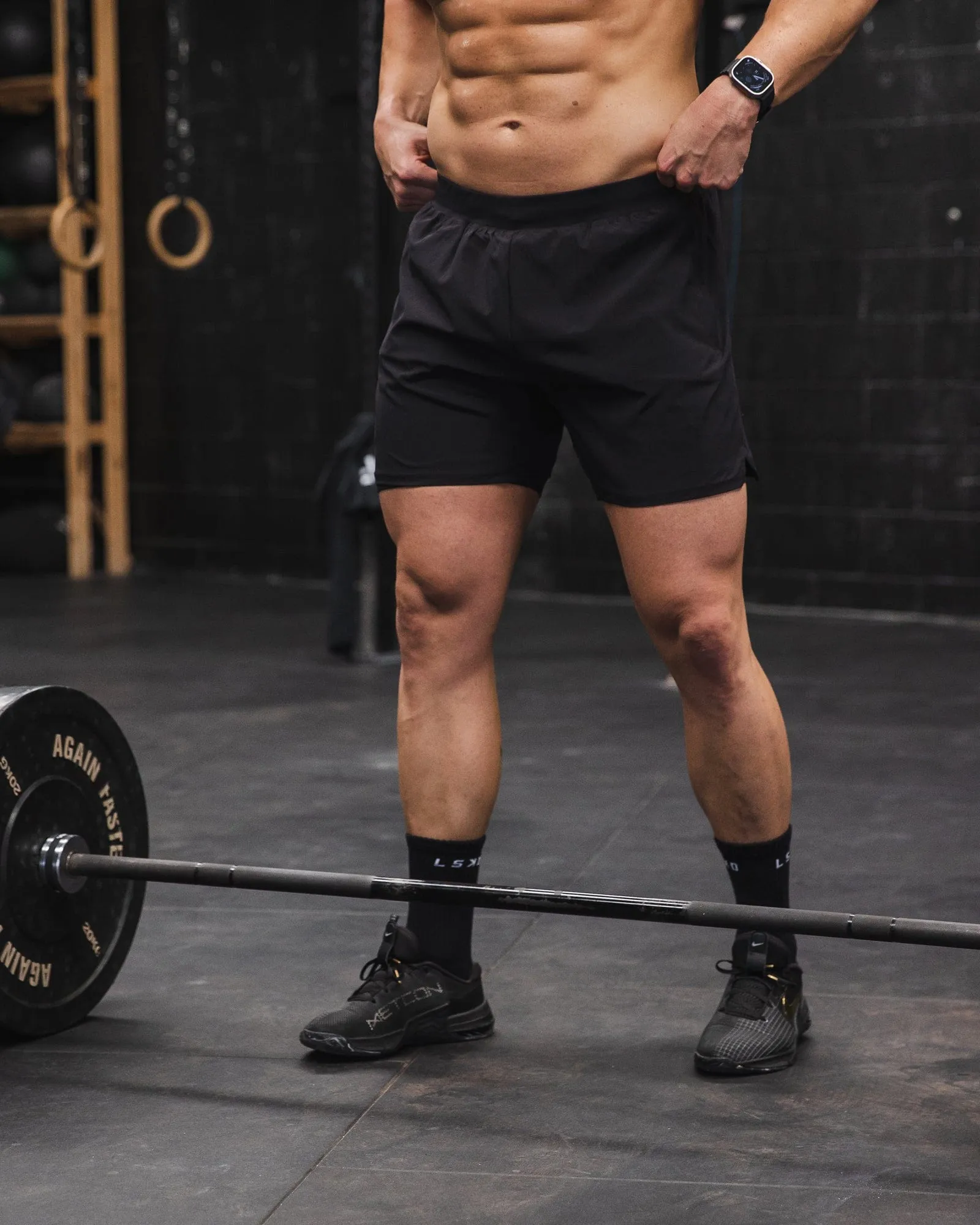 Challenger 6" Lined Performance Short - Black sold by LSKD product image thumbnail 2