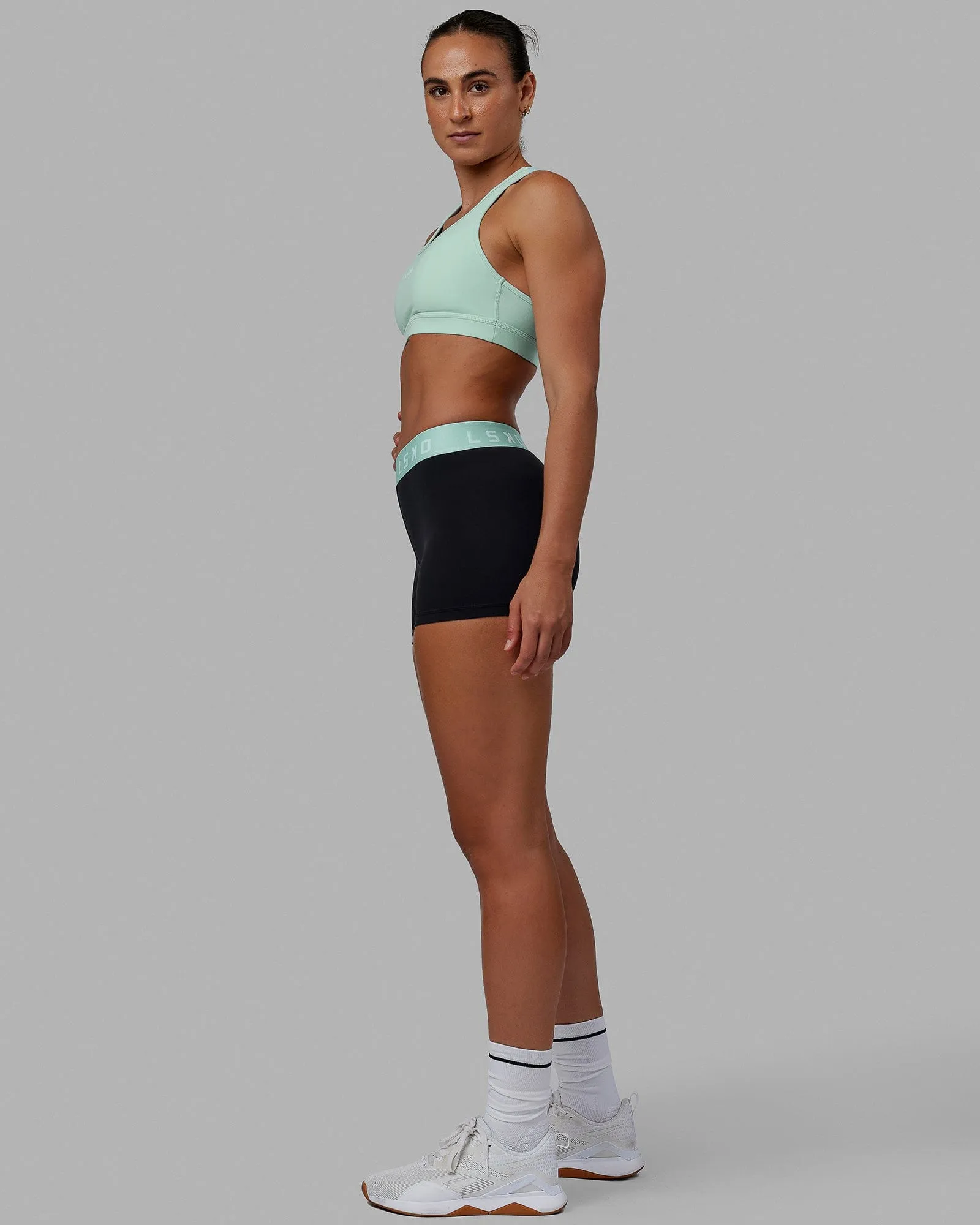 Extend Sports Bra - Pastel Turquoise sold by LSKD product image thumbnail 3