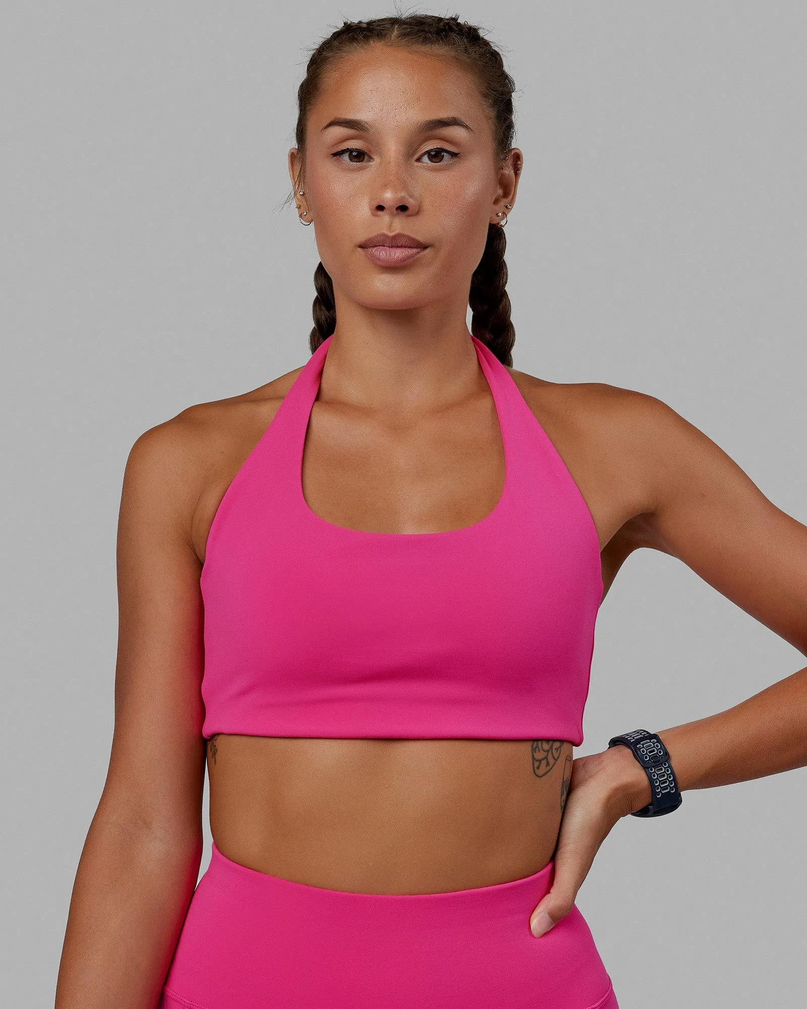 Challenger Sports Bra - Ultra Pink sold by LSKD product image thumbnail 2
