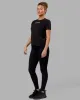 Fitstop Fast FLXCotton Tee - Black-White sold by LSKD