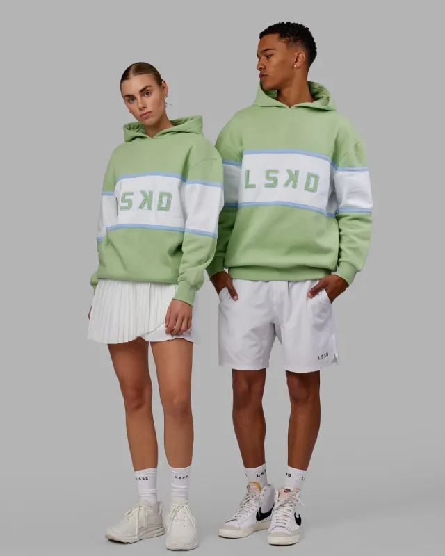 Unisex Aligned Hoodie Oversize - Green Fig sold by LSKD