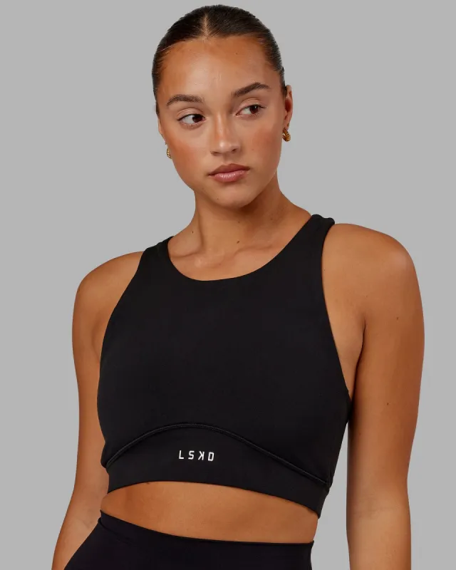 Fusion Sports Bra - Black sold by LSKD