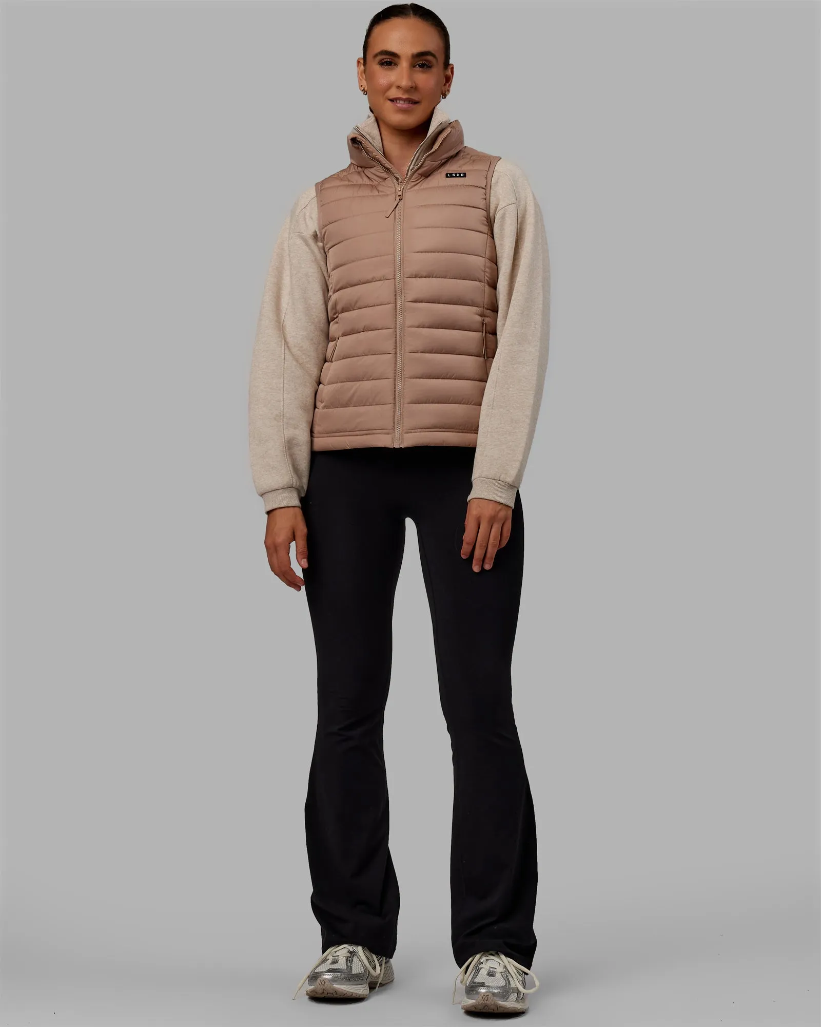 All Day Puffer Vest - Desert sold by LSKD product image thumbnail 3