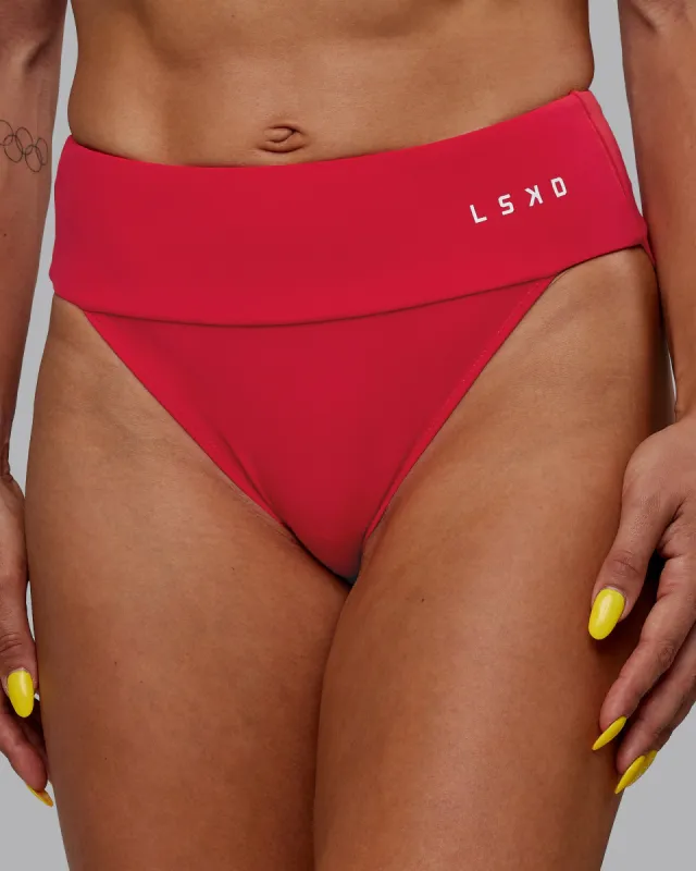 Elevate Sprinting Brief - Scarlet made by LSKD