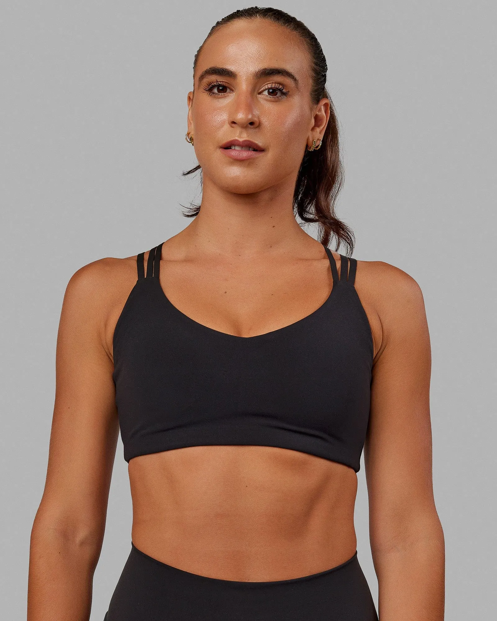 Push The Limit Sports Bra - Black sold by LSKD product image thumbnail 3