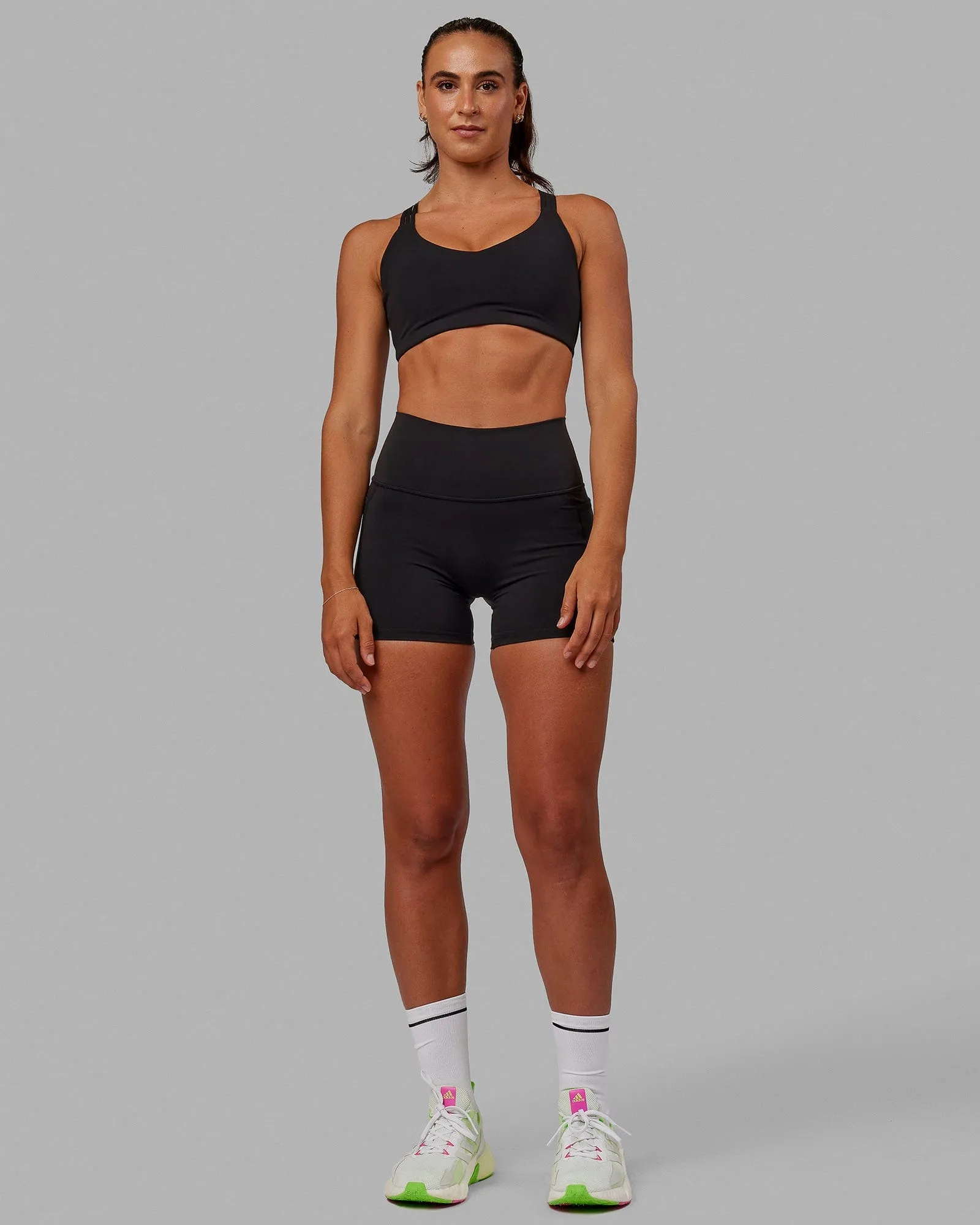 Push The Limit Sports Bra - Black sold by LSKD product image thumbnail 2