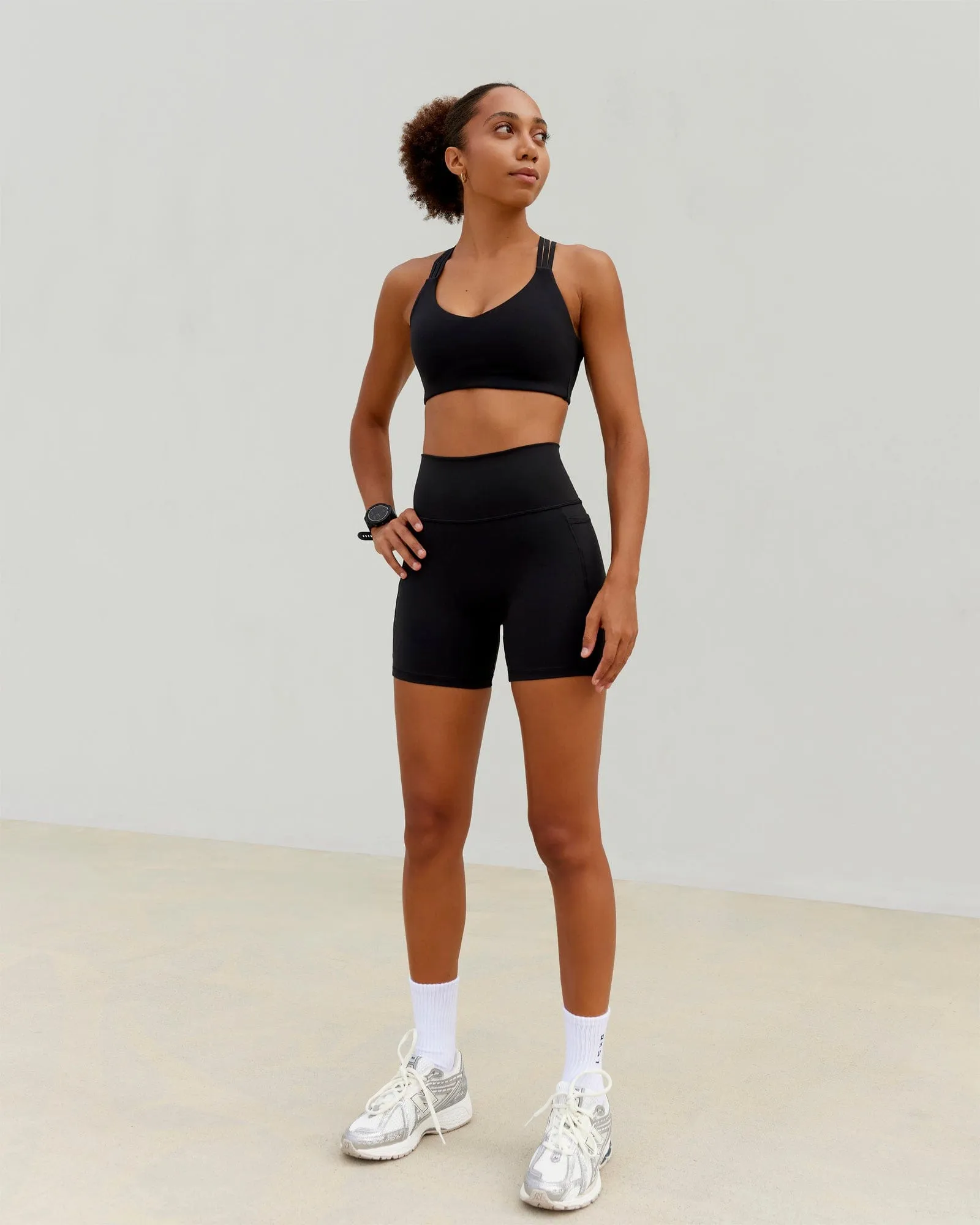 Push The Limit Sports Bra - Black sold by LSKD product image thumbnail 4