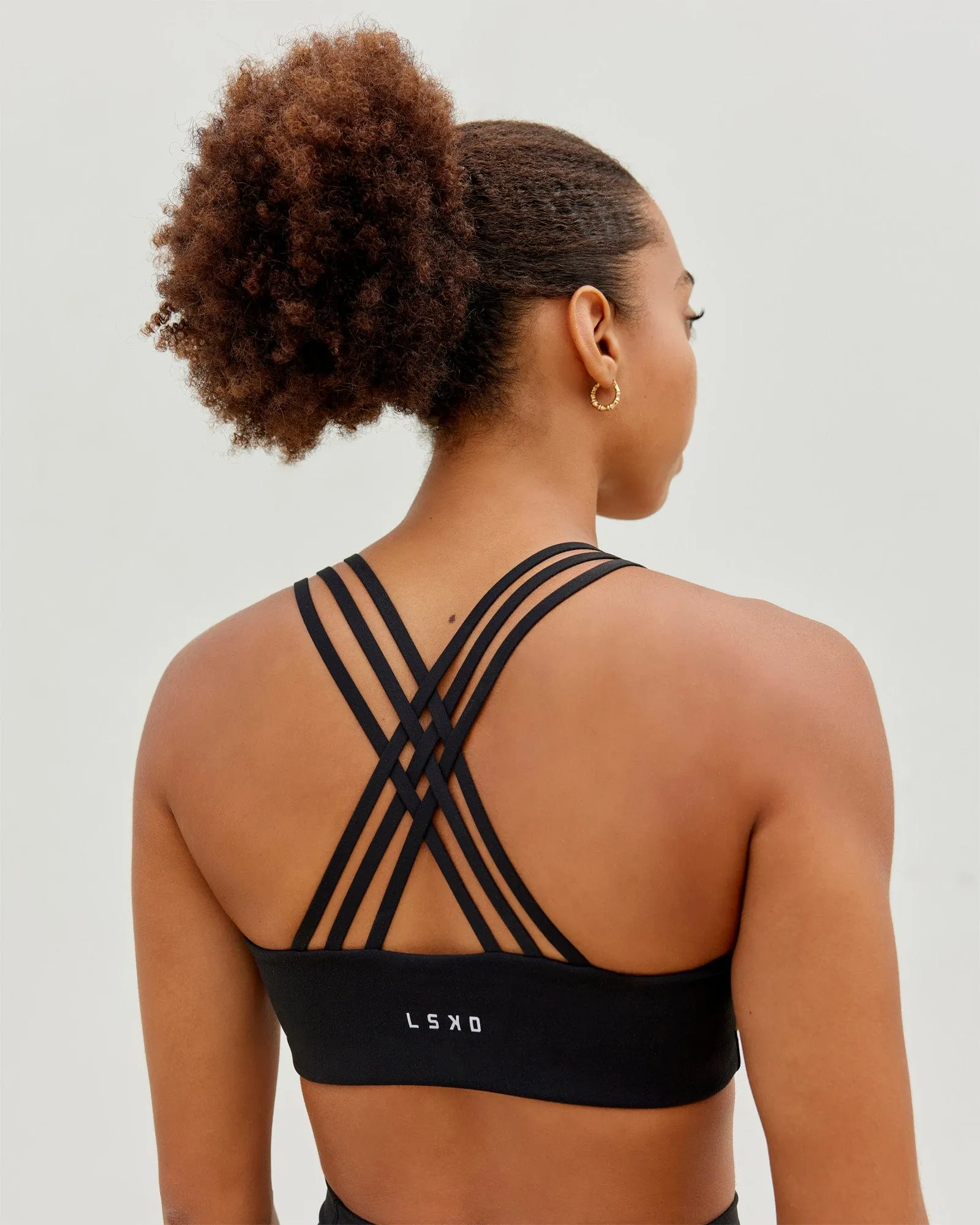 Push The Limit Sports Bra - Black sold by LSKD