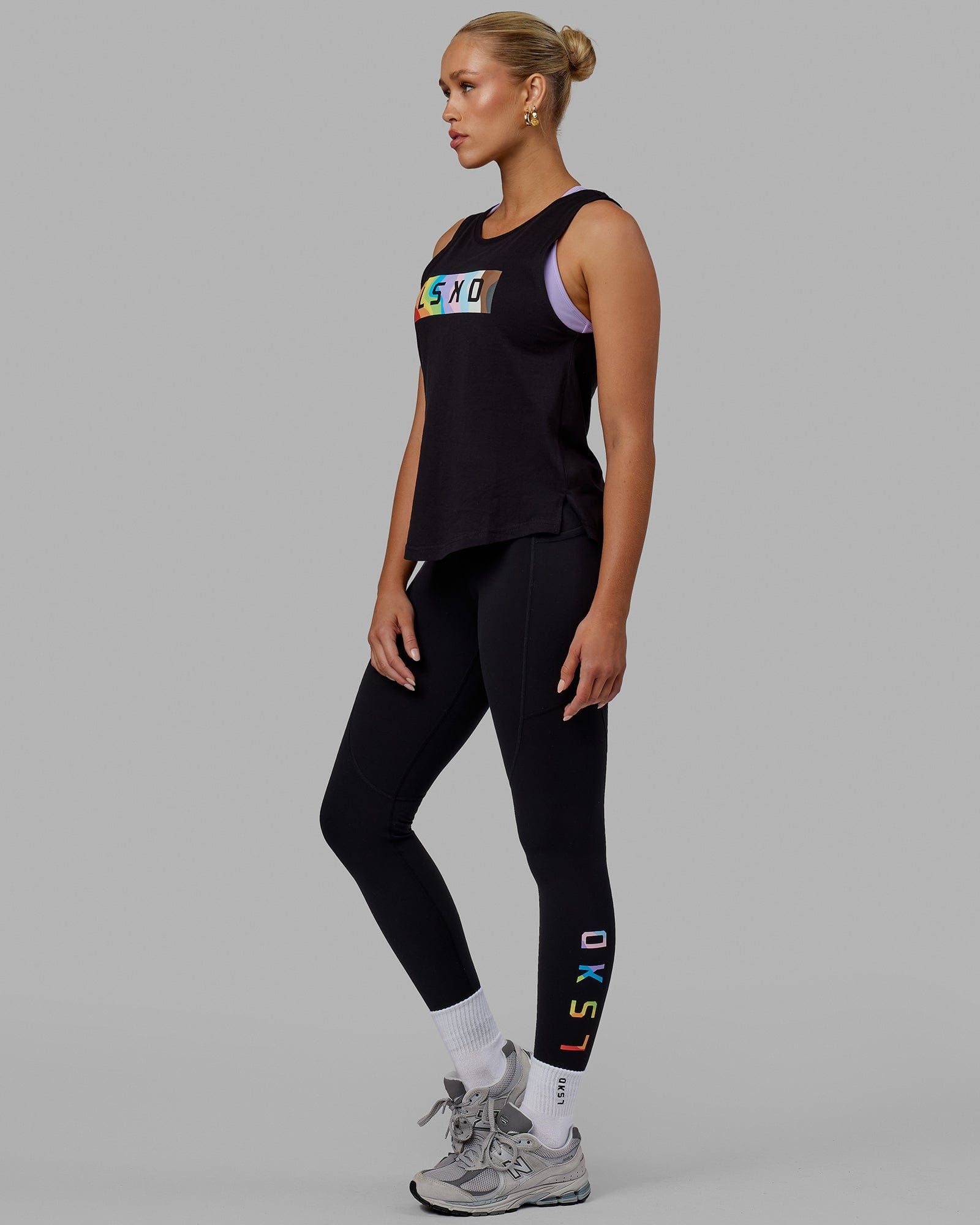Luna Tank - Pride-Black sold by LSKD product image thumbnail 3