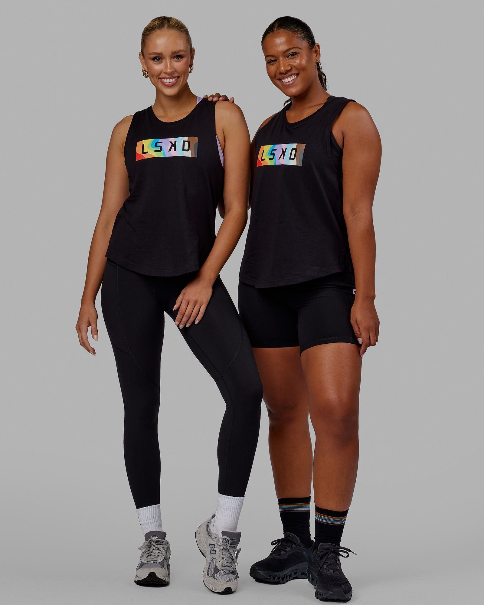 Luna Tank - Pride-Black sold by LSKD product image thumbnail 2