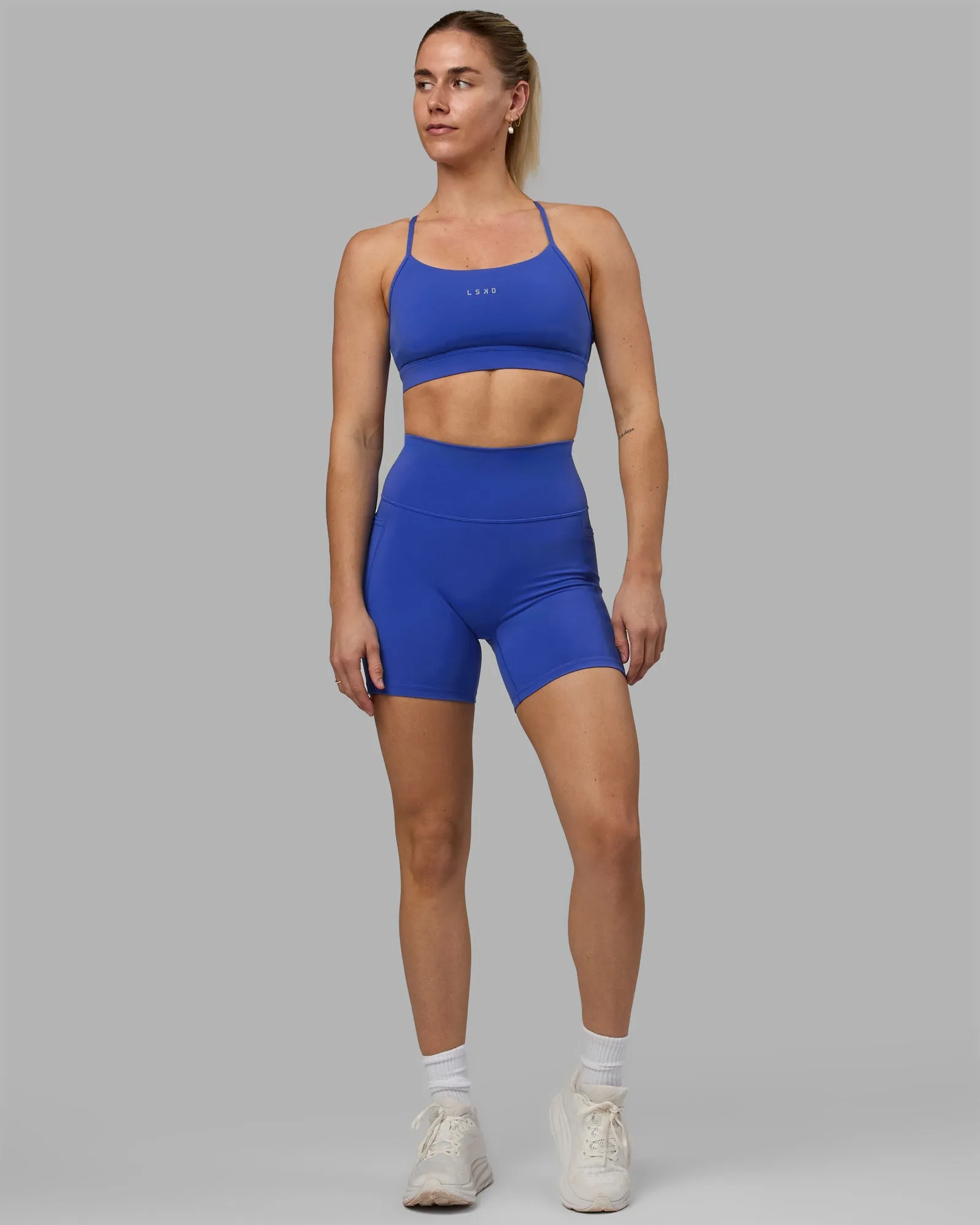 Lift Sports Bra - Power Cobalt sold by LSKD product image thumbnail 3