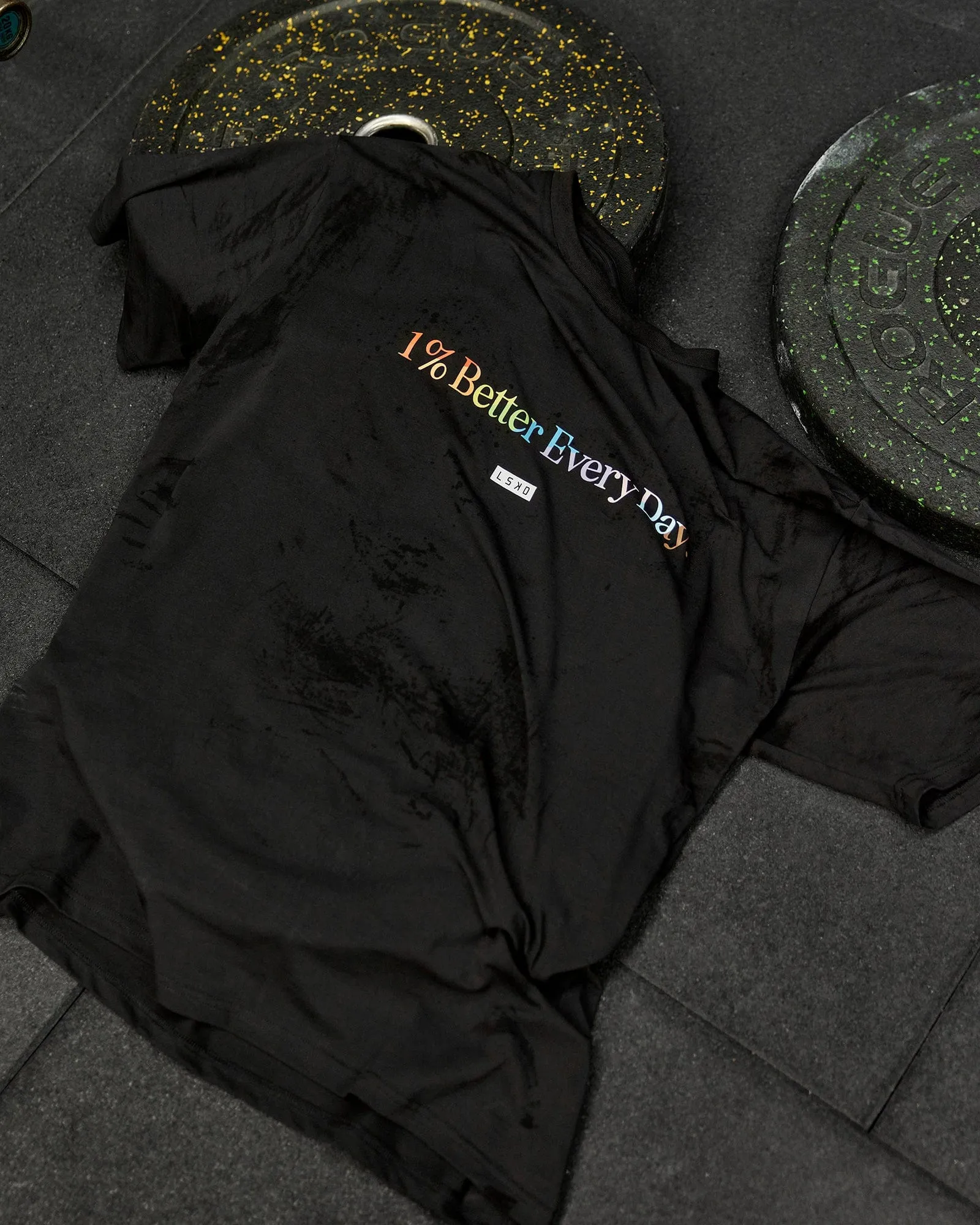 Unisex 1% Better FLXCotton Tee Oversize - Pride-Black sold by LSKD product image thumbnail 2