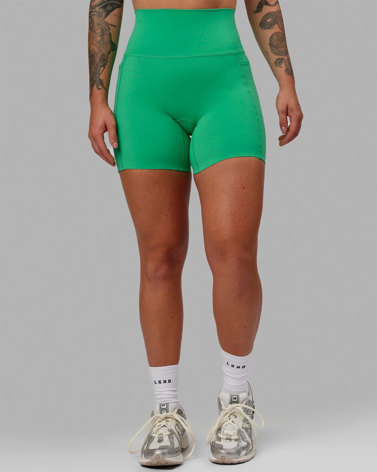 Elixir Mid Short Tight With Pockets - Holly Green sold by LSKD