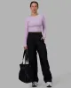 Staple LS Cropped Tee - Pale Lilac sold by LSKD