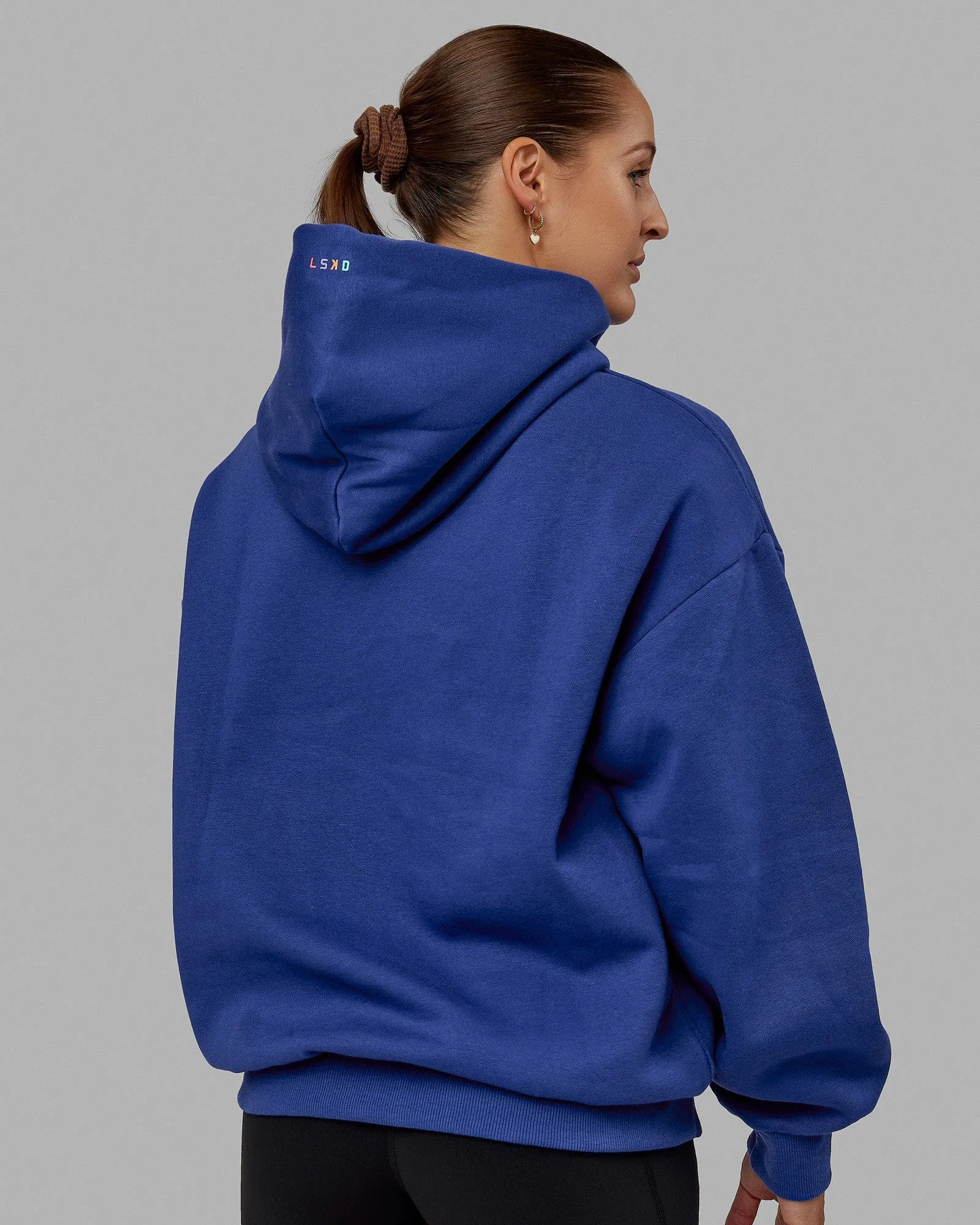Unisex Enjoy the Journey Hoodie Oversize - Galactic Cobalt-Multi sold by LSKD product image thumbnail 4