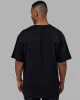 Unisex PimaFLX Tee Oversize - Black sold by LSKD
