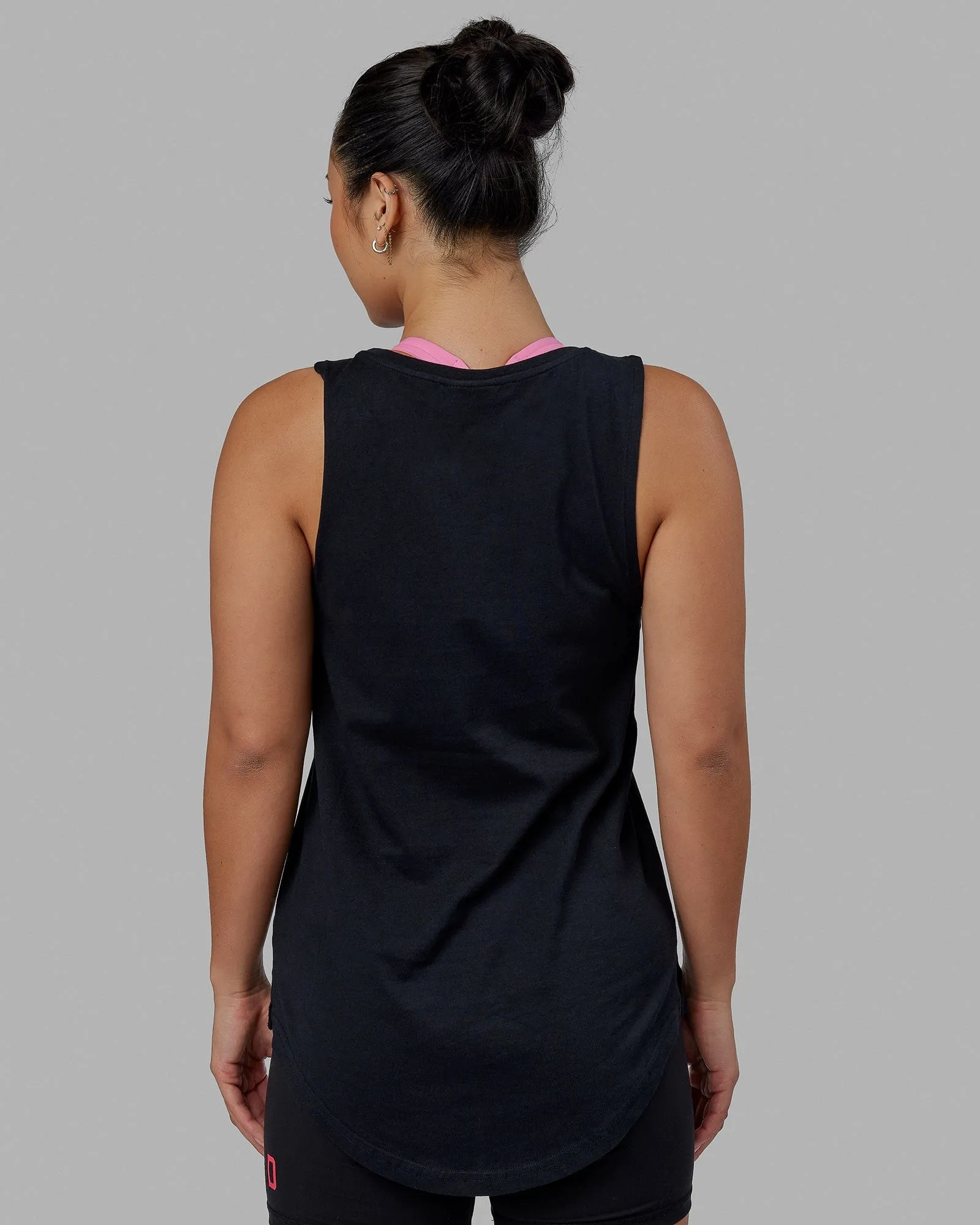 Luna Tank - Black-Raspberry sold by LSKD product image thumbnail 4