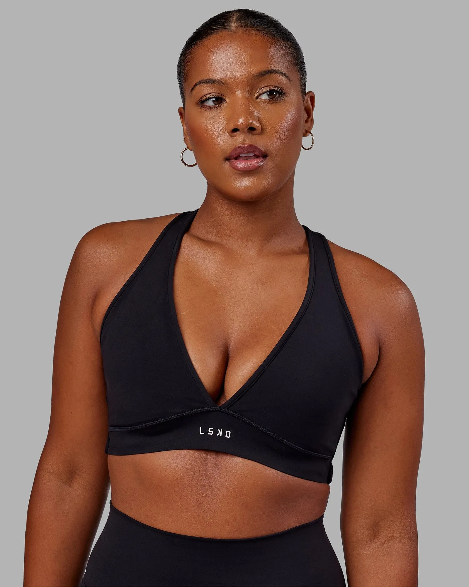 Stamina Sports Bra - Black sold by LSKD product image thumbnail 4