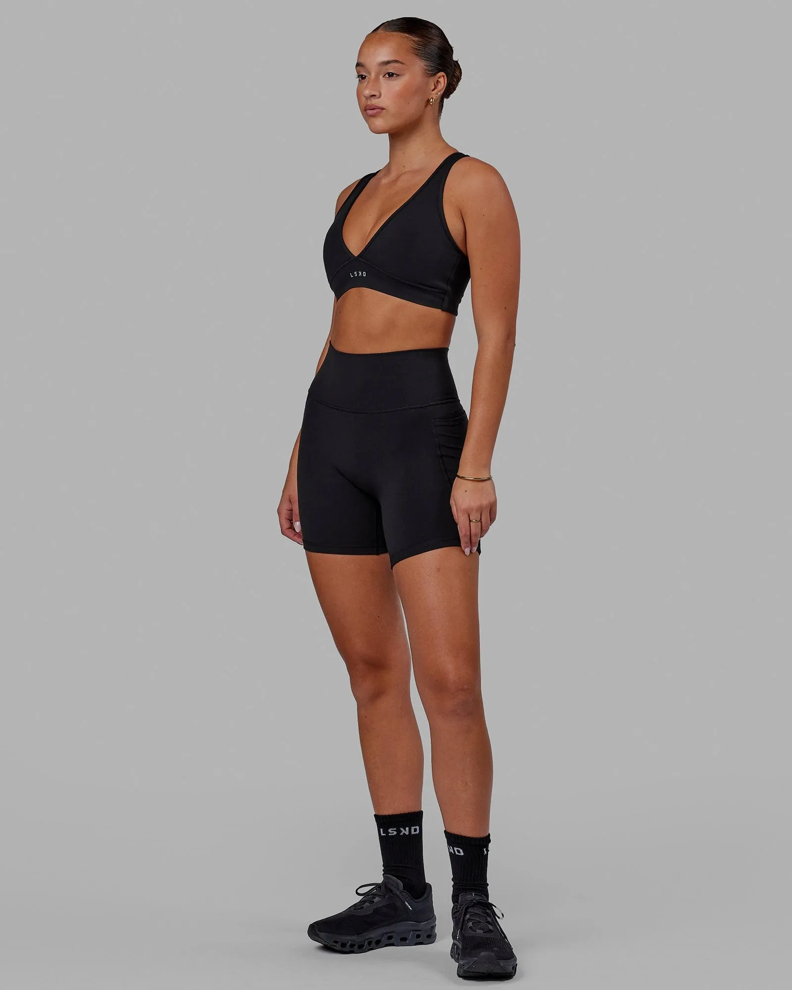 Stamina Sports Bra - Black sold by LSKD product image thumbnail 5