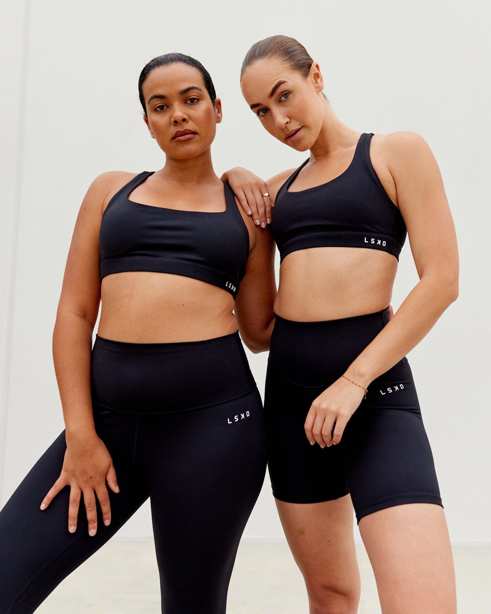 Base Sports Bra - Black sold by LSKD product image thumbnail 5