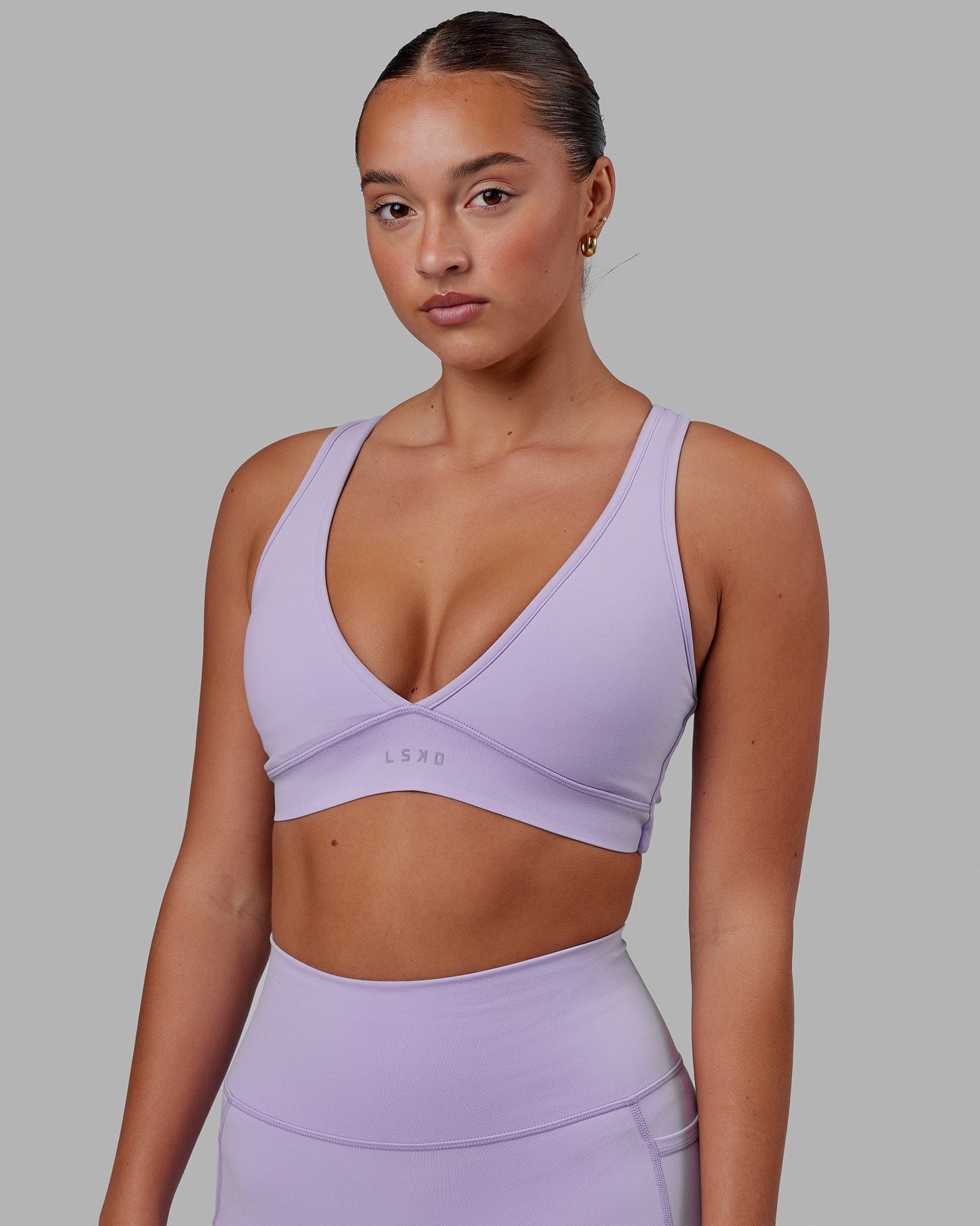 Stamina Sports Bra - Pale Lilac sold by LSKD