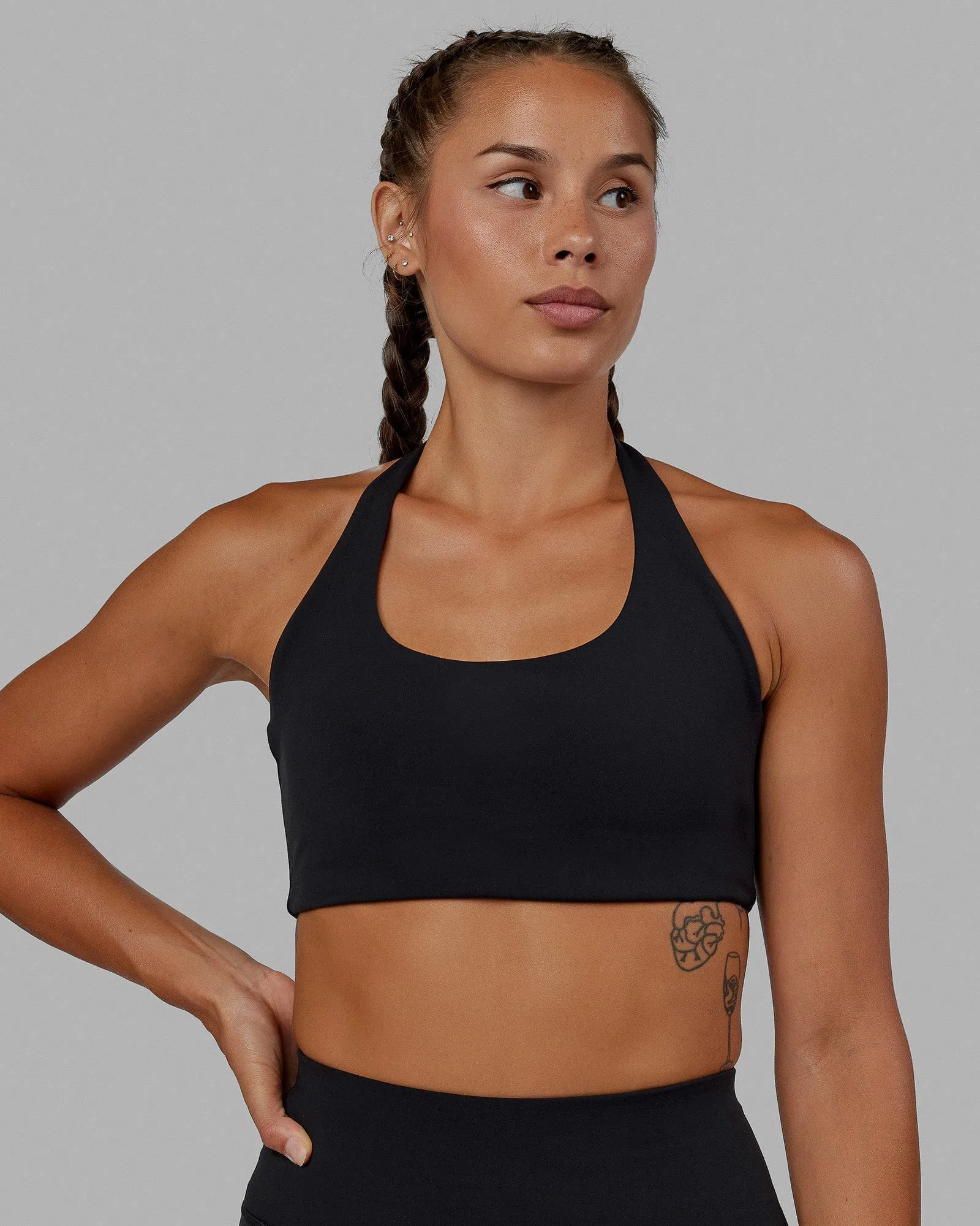 Challenger Sports Bra - Black sold by LSKD product image thumbnail 3