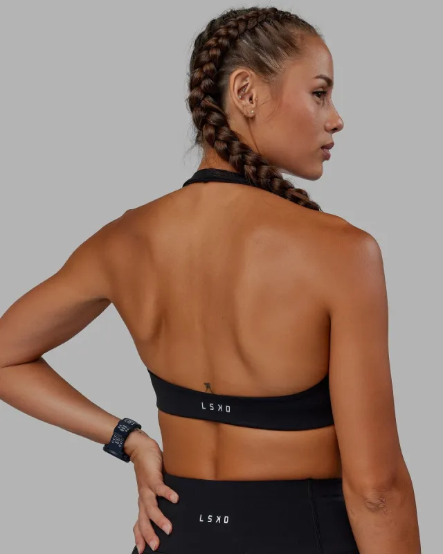 Challenger Sports Bra - Black sold by LSKD