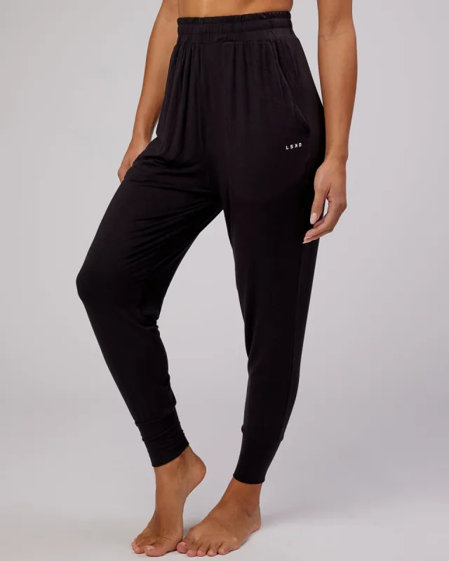 Rest and Recover Pants - Black sold by LSKD