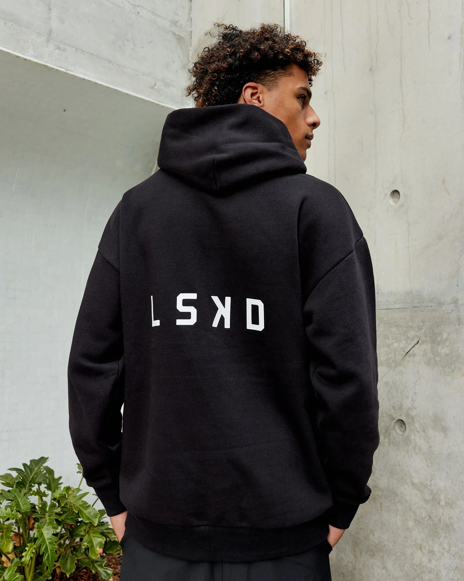 Endeavour Hoodie Oversize - Black sold by LSKD product image thumbnail 5