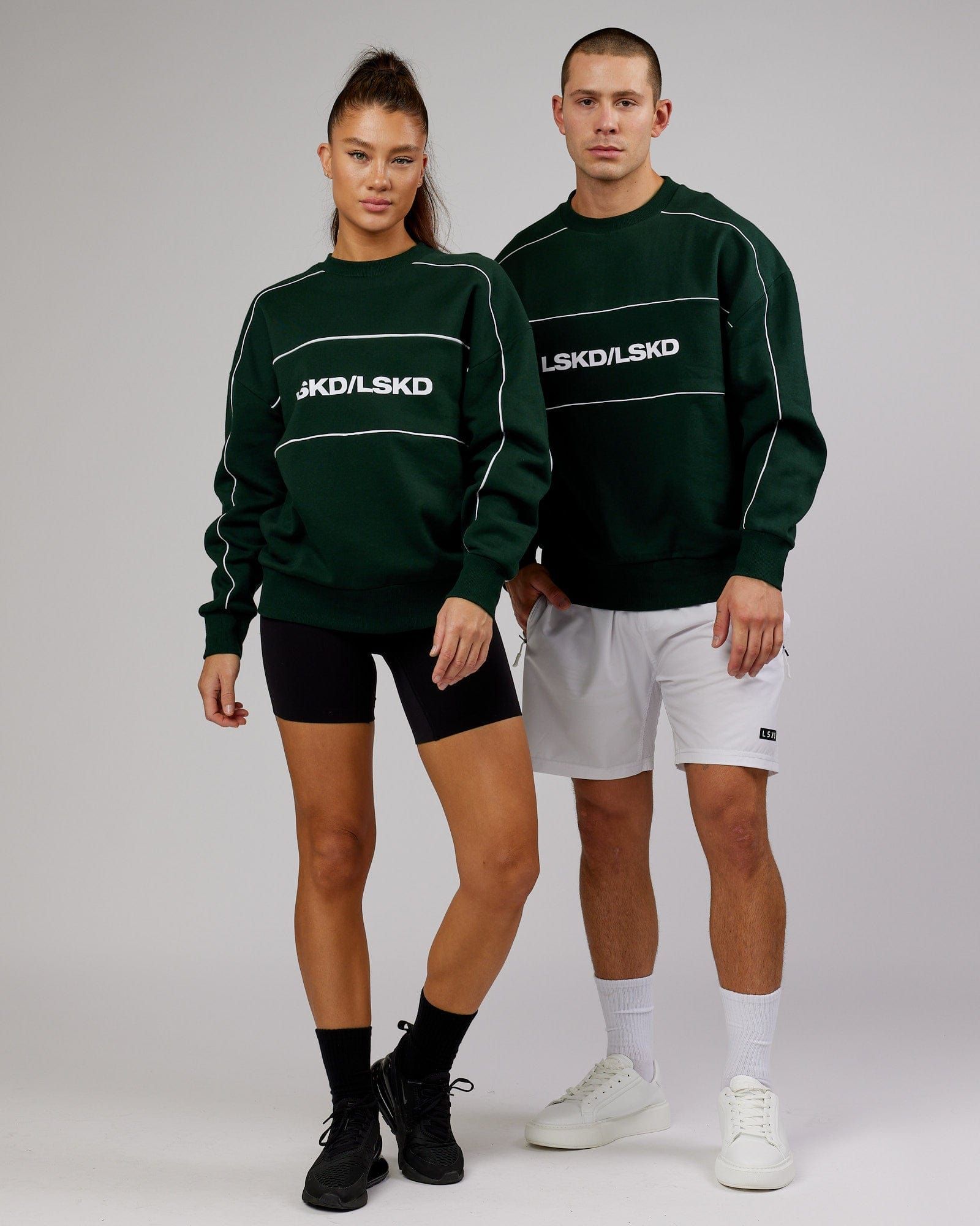 Unisex Impact Sweater Oversize - Forest sold by LSKD