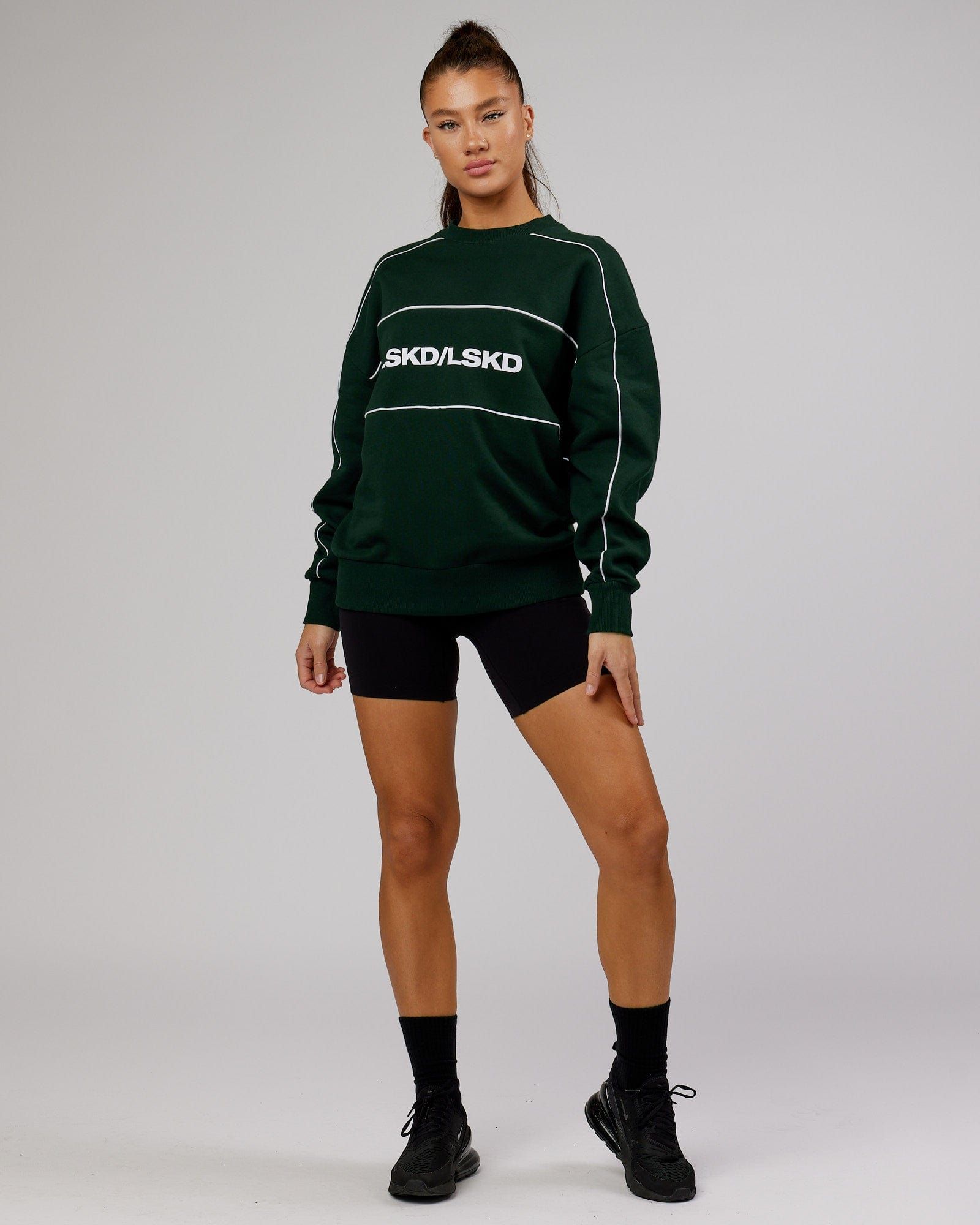 Unisex Impact Sweater Oversize - Forest sold by LSKD product image thumbnail 4